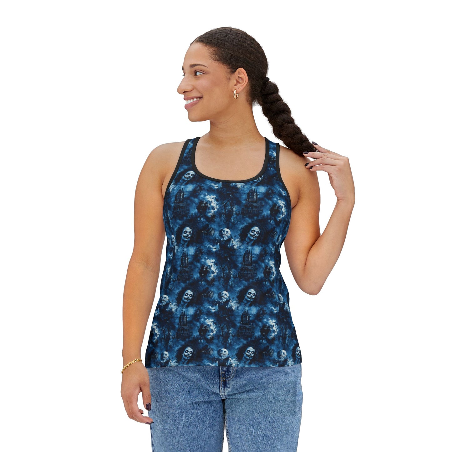 Demon Night Pattern Women's Tank Top