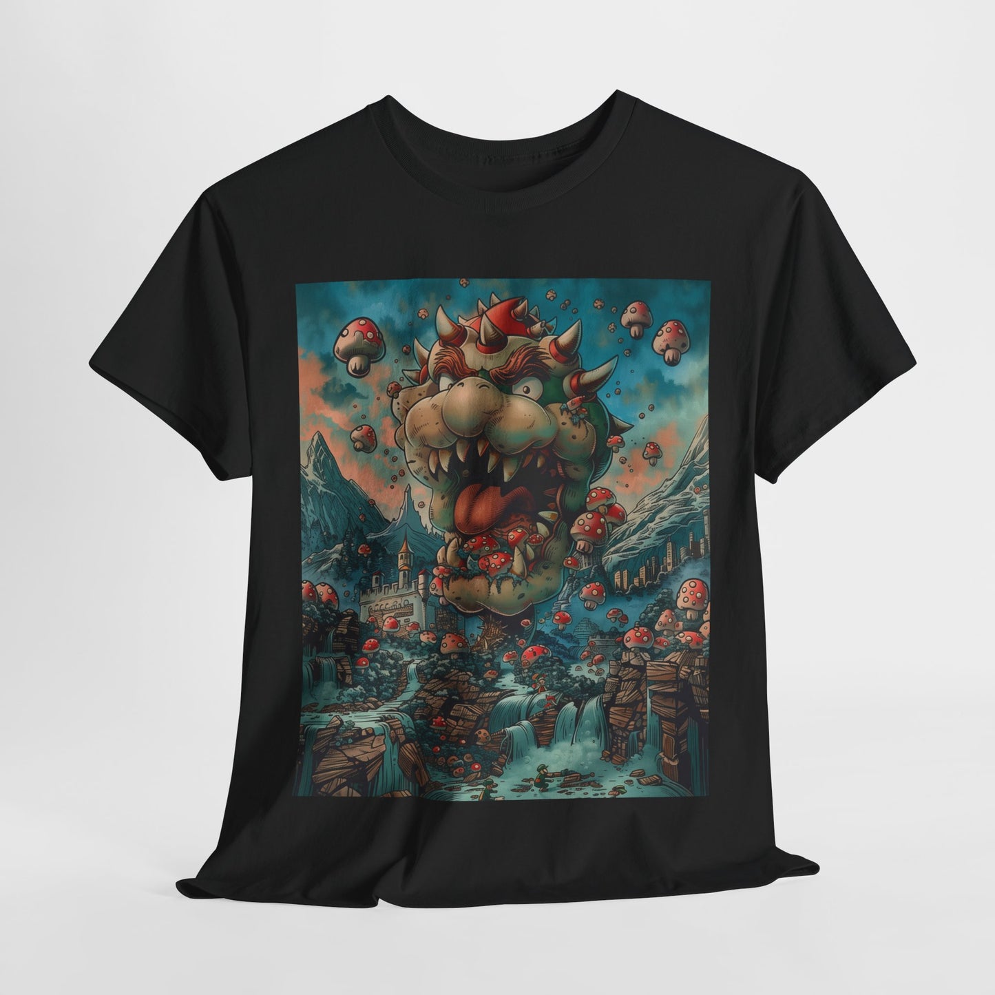 Fitzboyzprintz Lizard King Keep Unisex Fashion Heavy Cotton Fabric Tee Shirt