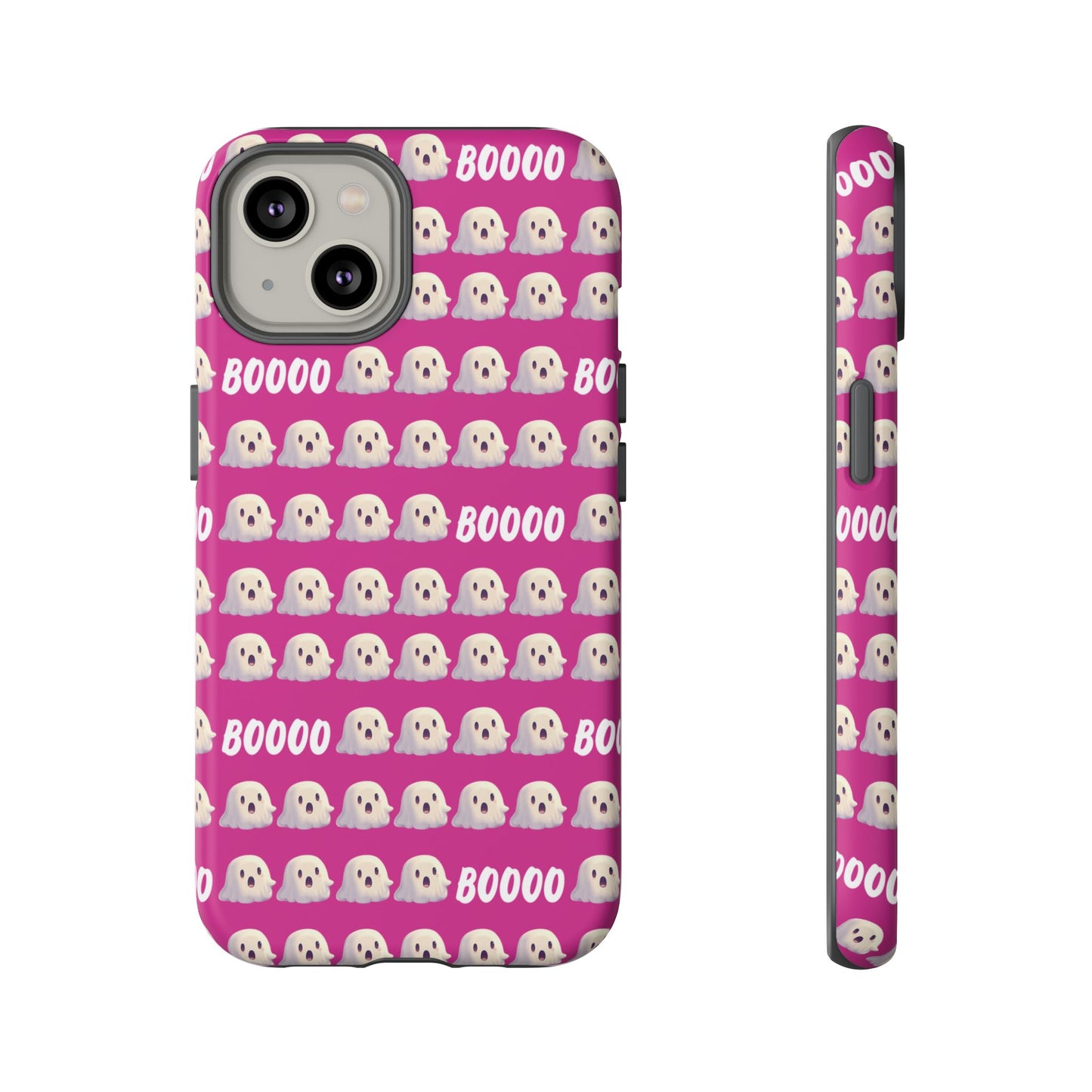 Pink Halloween Ghost Boos Tough Cases