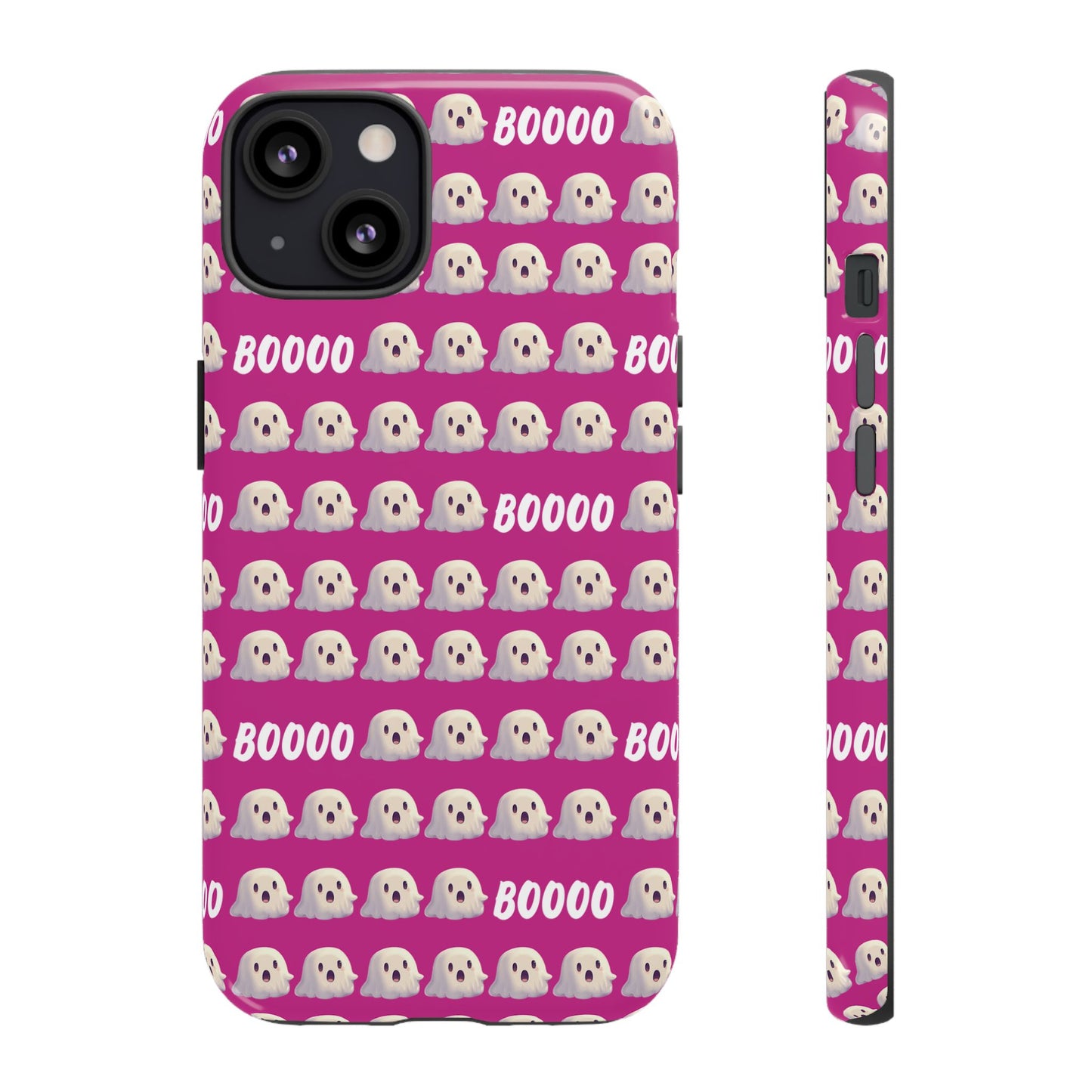 Pink Halloween Ghost Boos Tough Cases