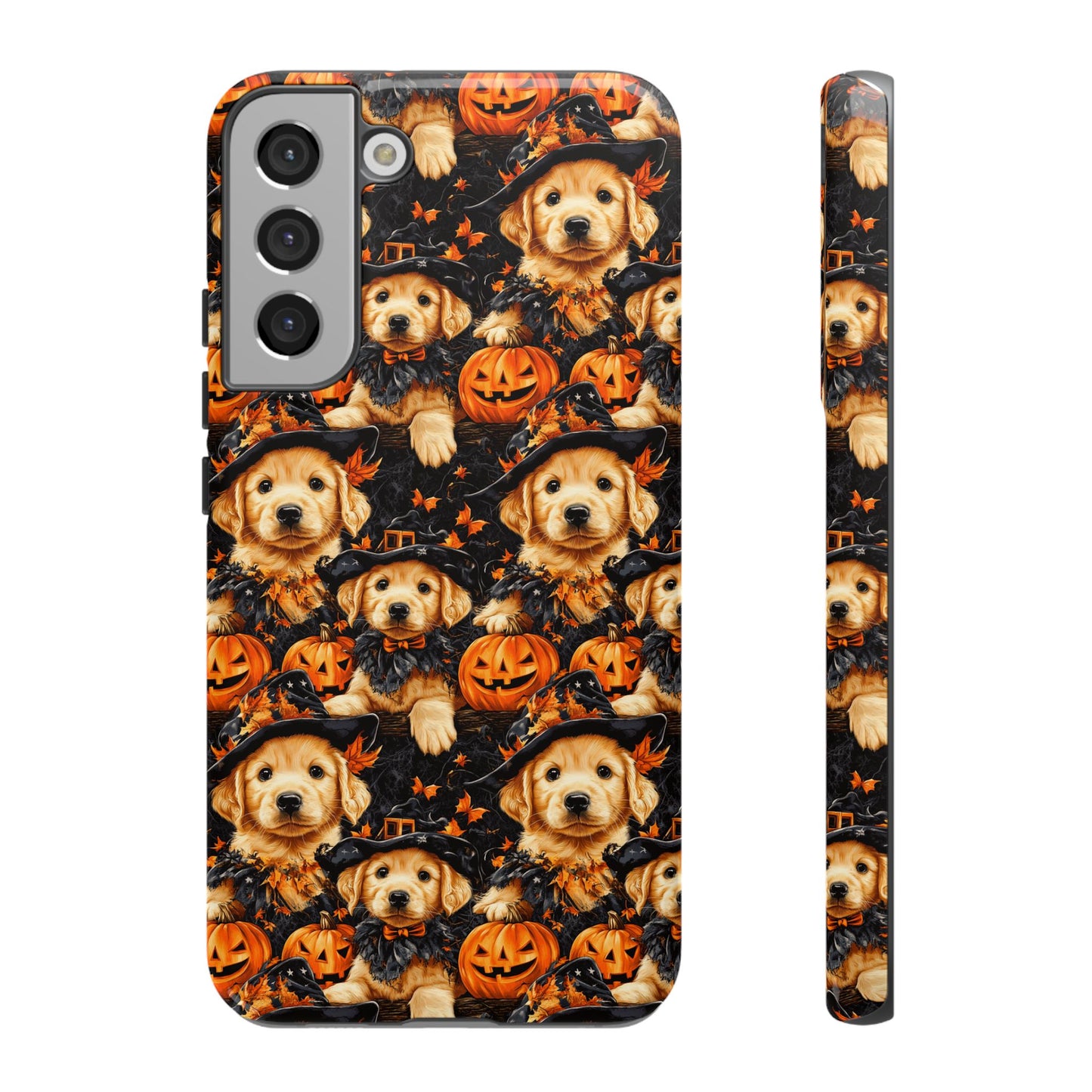 Happy Howl-O-Ween Golden Retriever Tough Case