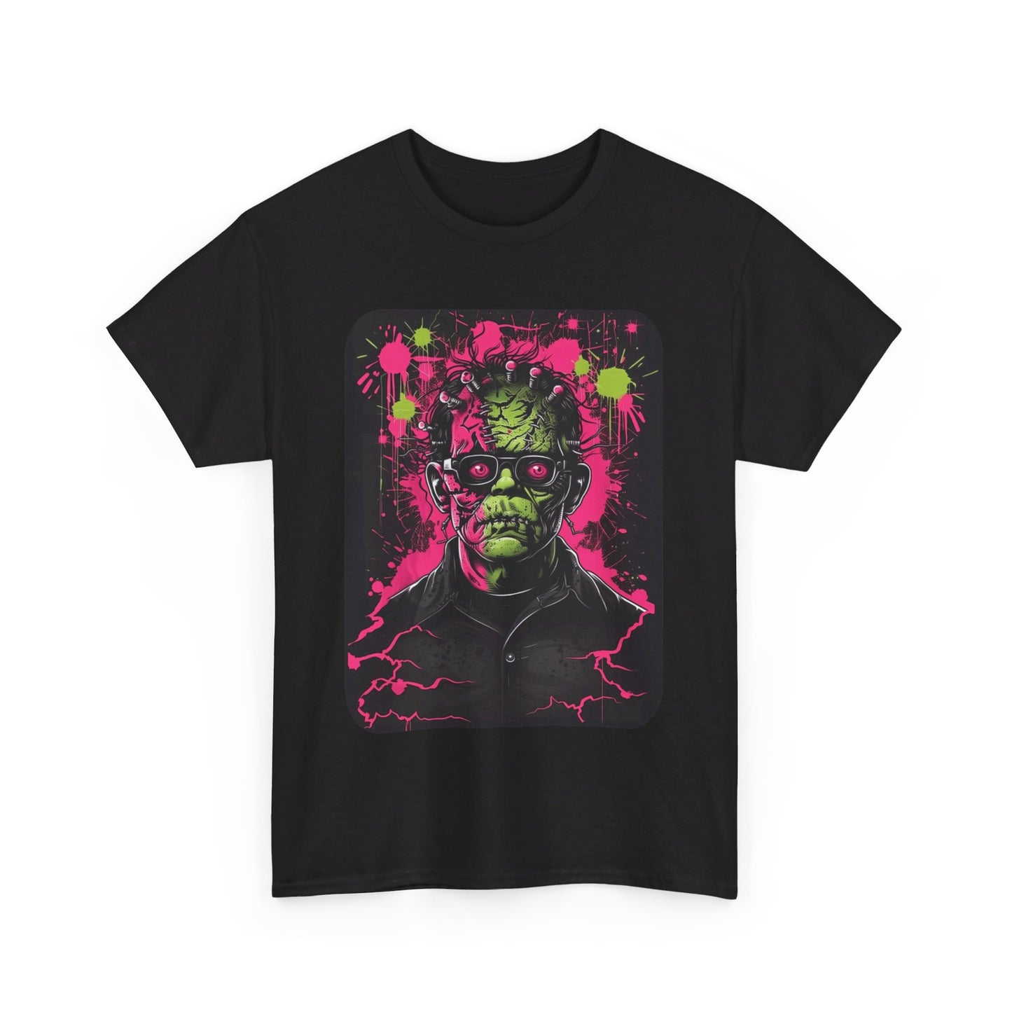Fitzboyzprintz - Frankenstein's Monster Pop Art Unisex Heavy Cotton Tee