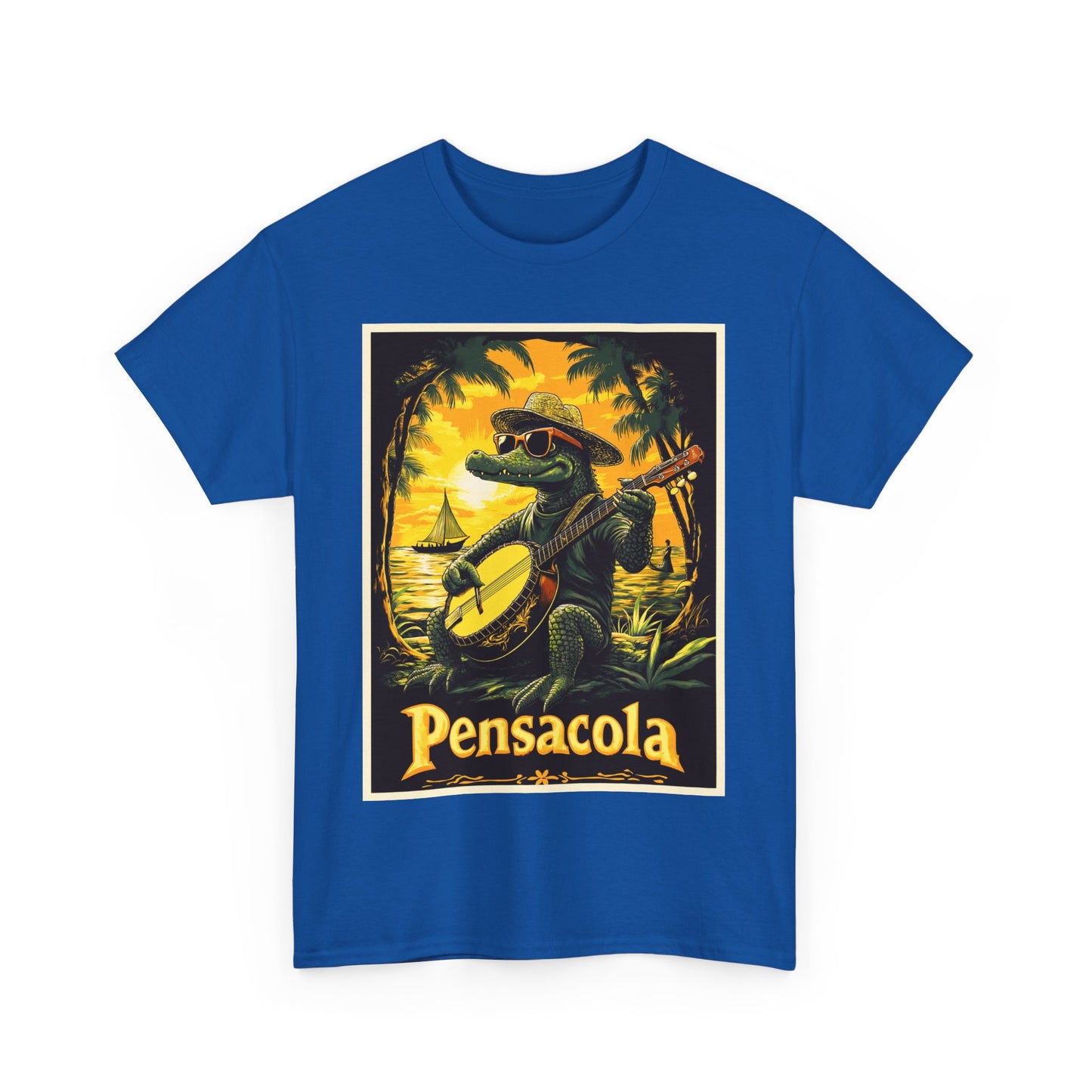 Pensacola gator Unisex Heavy Cotton Tee