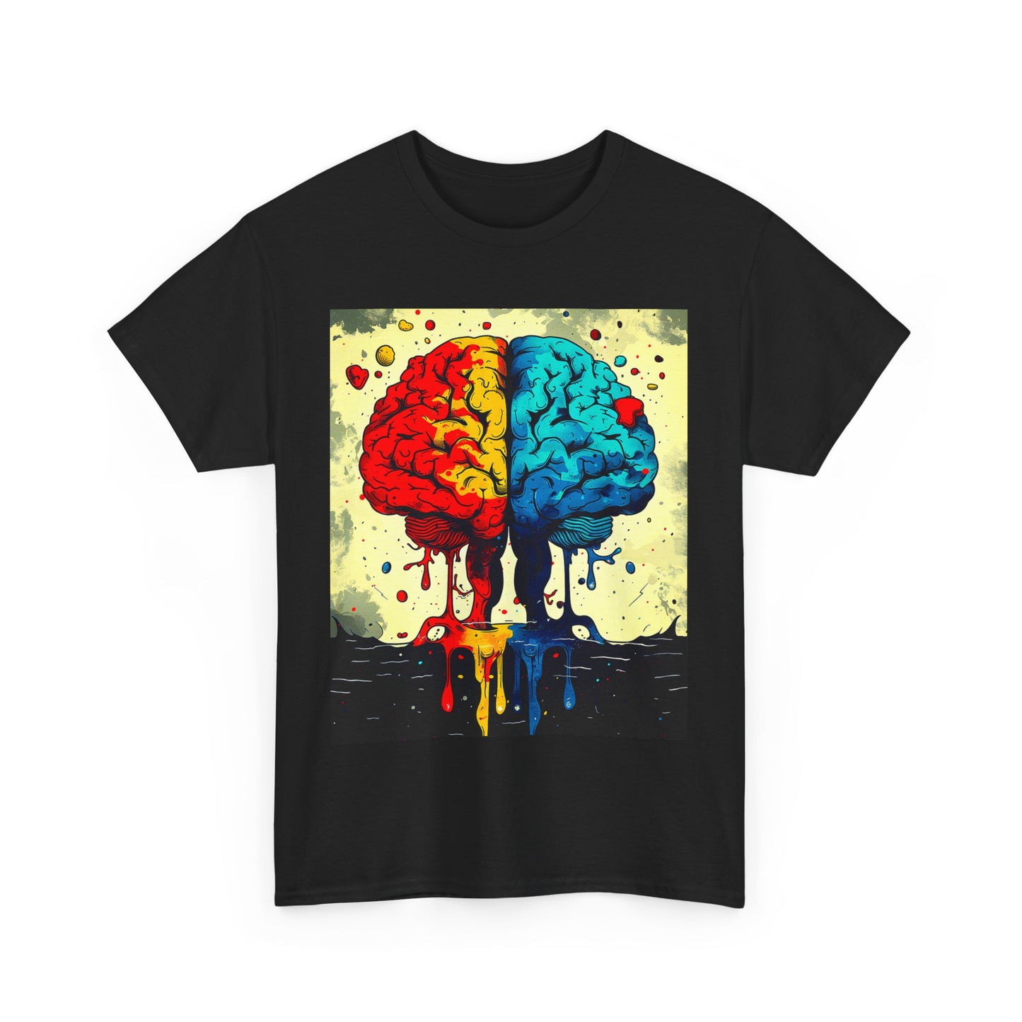 Brain Power Unisex Heavy Cotton Tee
