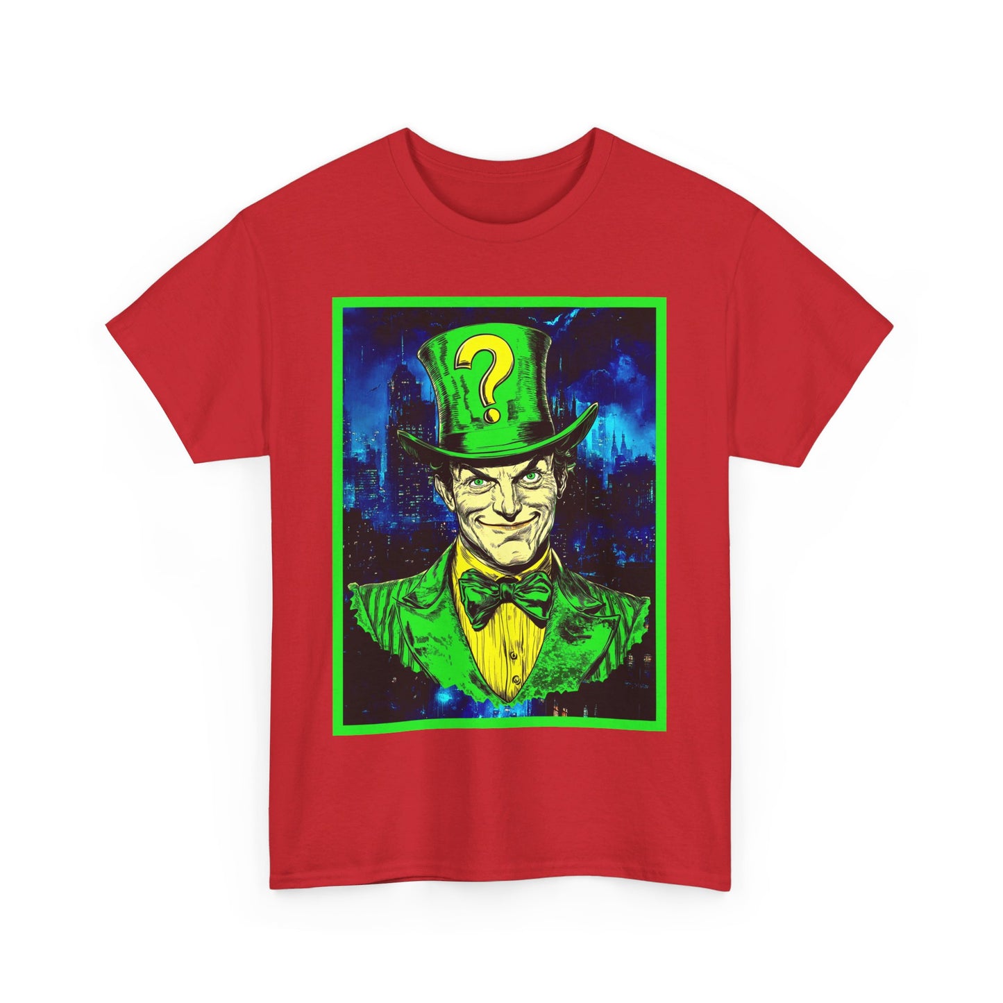 riddle me this Unisex Heavy Cotton Tee