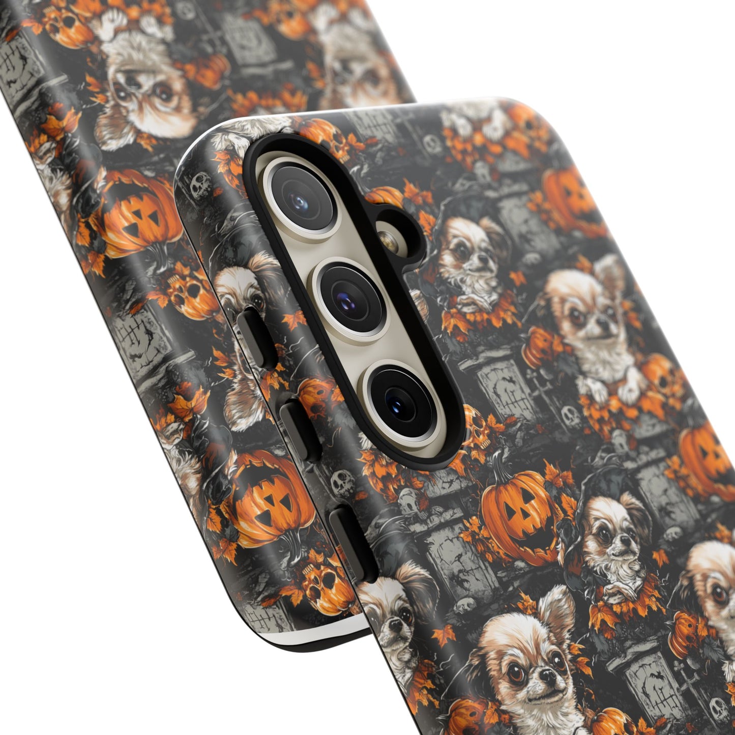 Happy Howl-O-Ween Chihuahua Tough Case