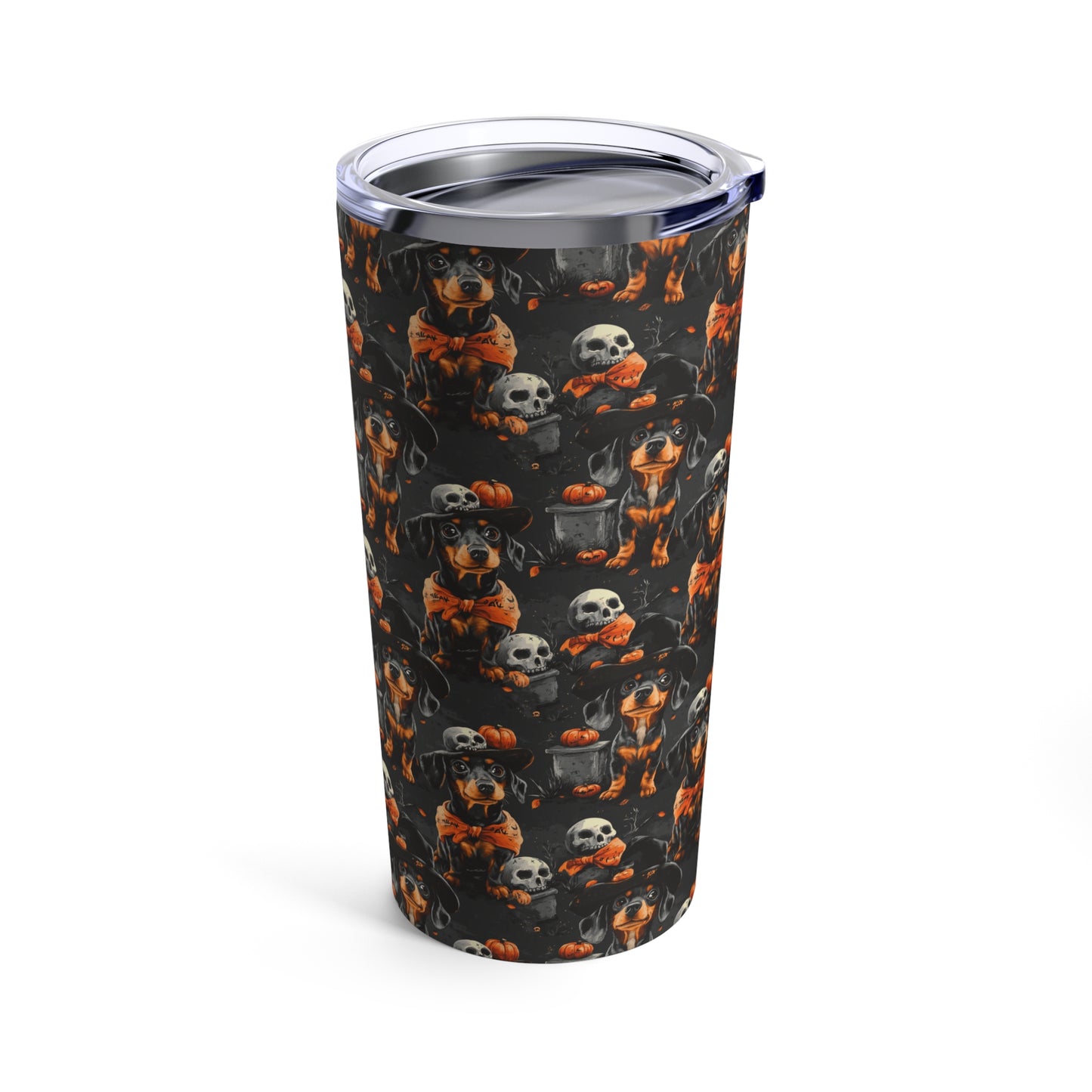 Dachshund Howl-O-Ween 2 Tumbler 20oz