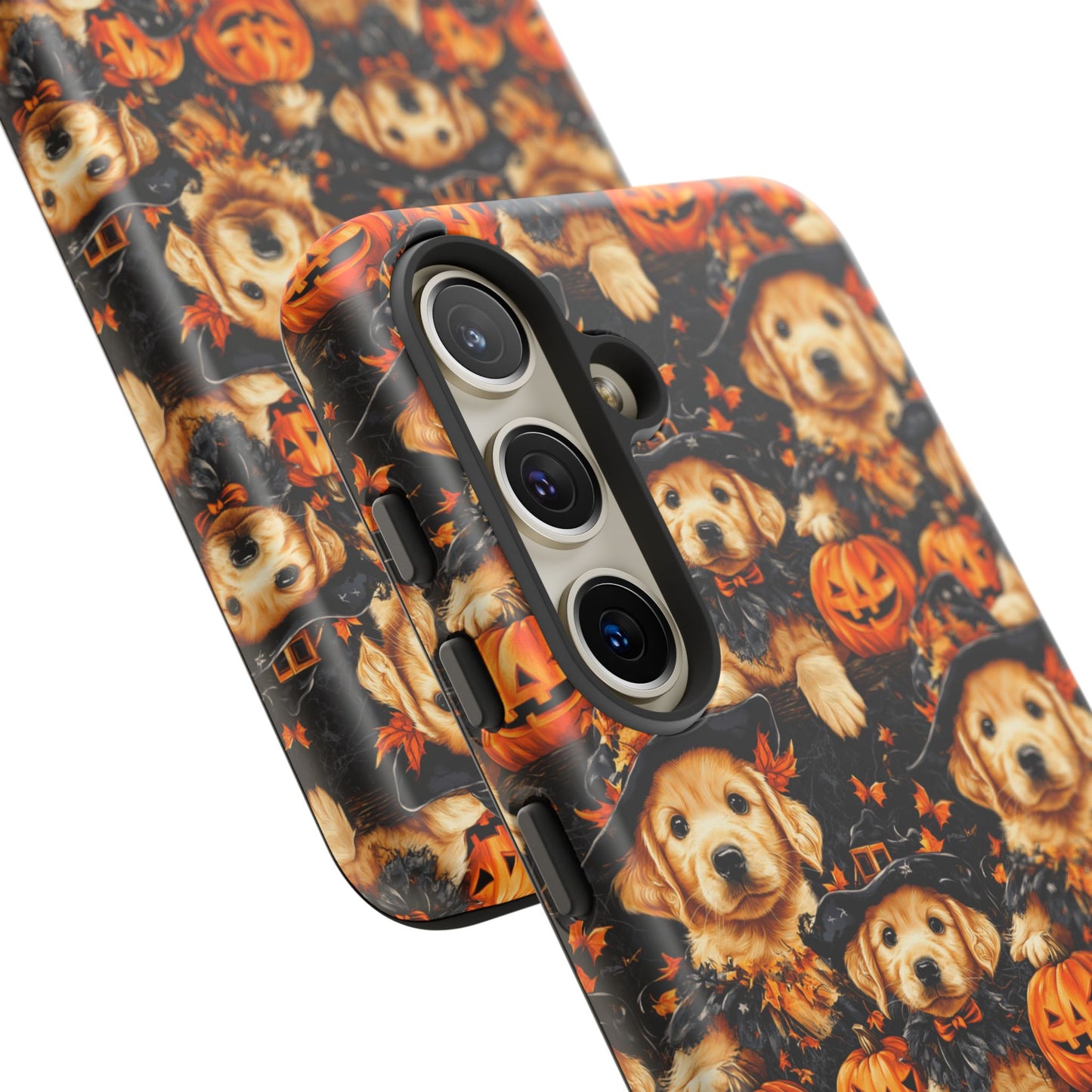 Happy Howl-O-Ween Golden Retriever Tough Case