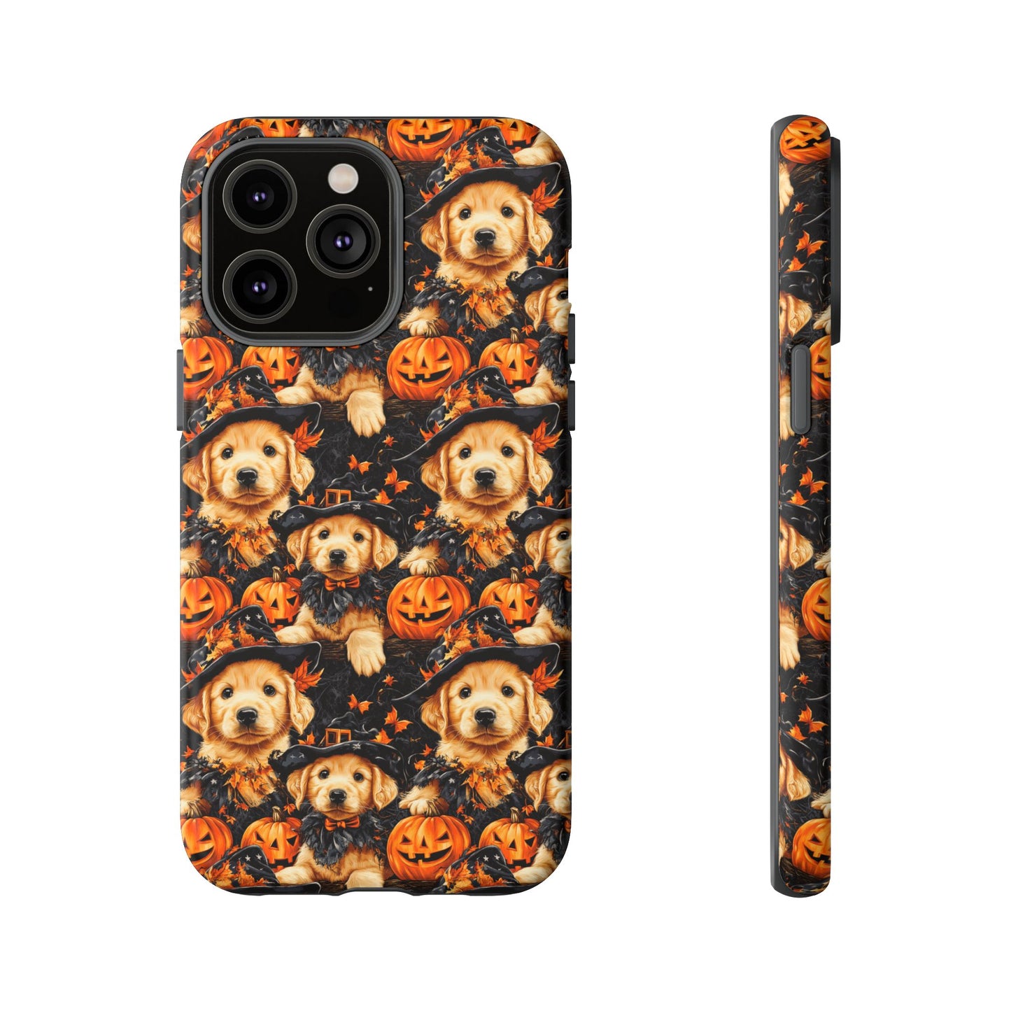 Happy Howl-O-Ween Golden Retriever Tough Case