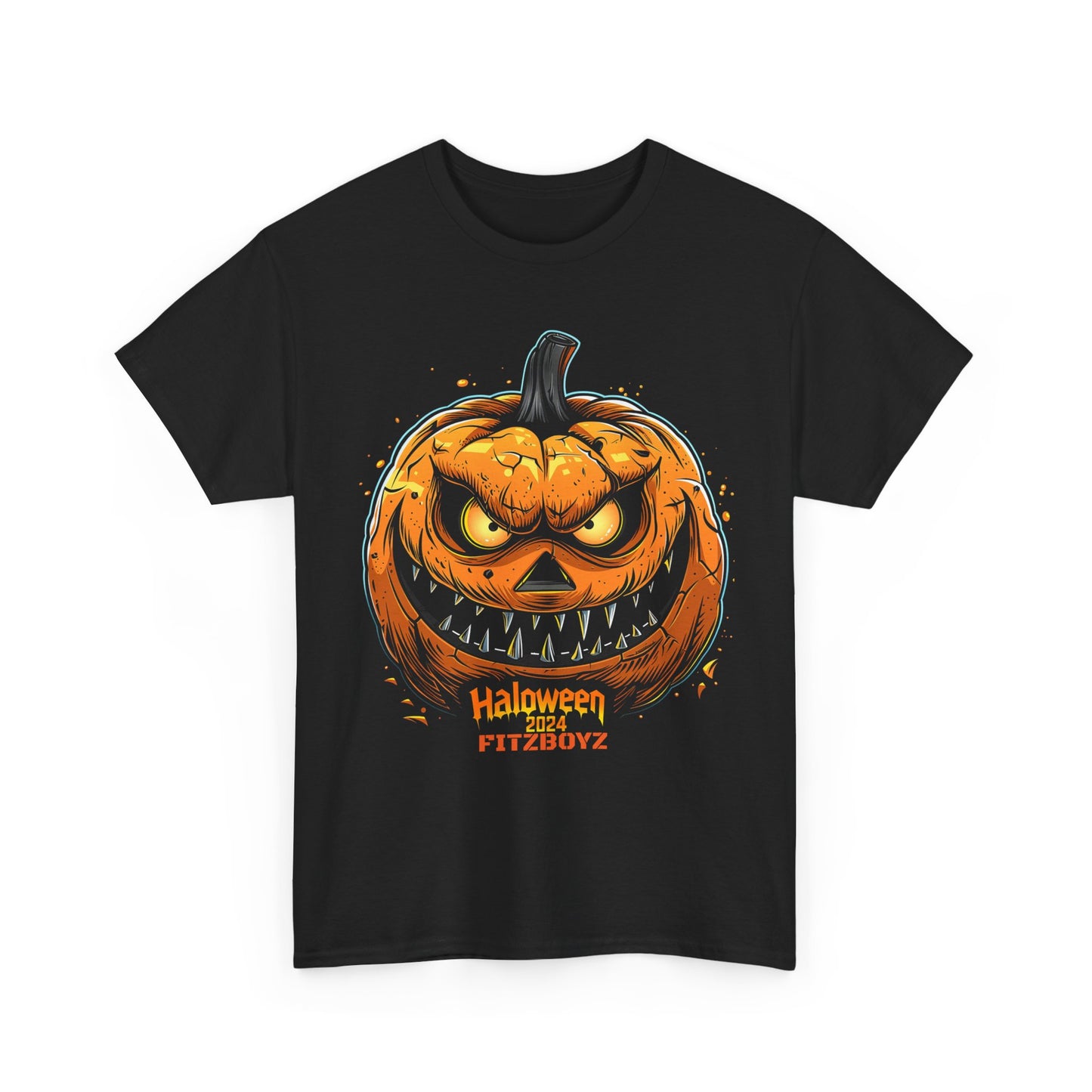 Halloween 2024 Fitzboyz Pumpkin Unisex Heavy Cotton Tee