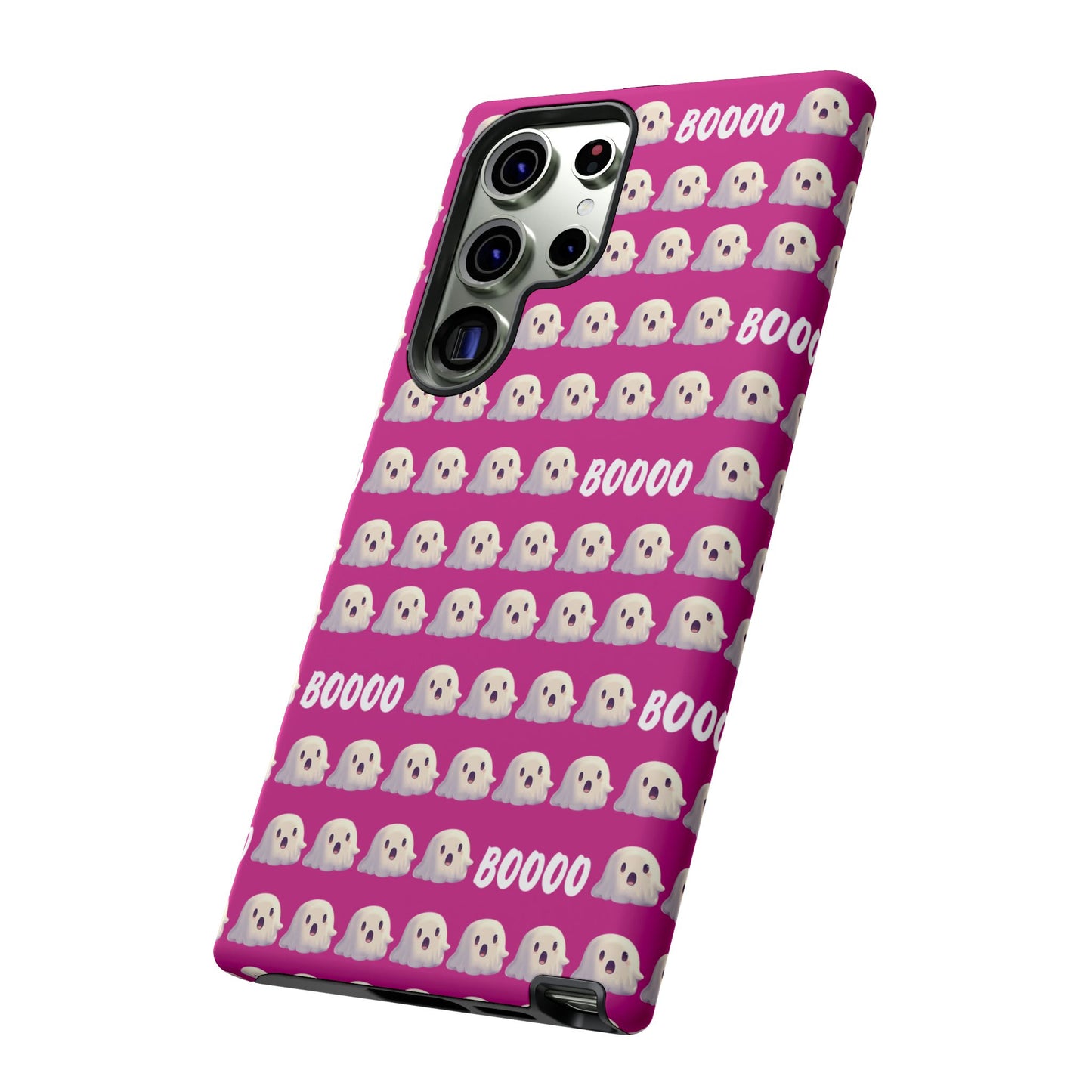 Pink Halloween Ghost Boos Tough Cases