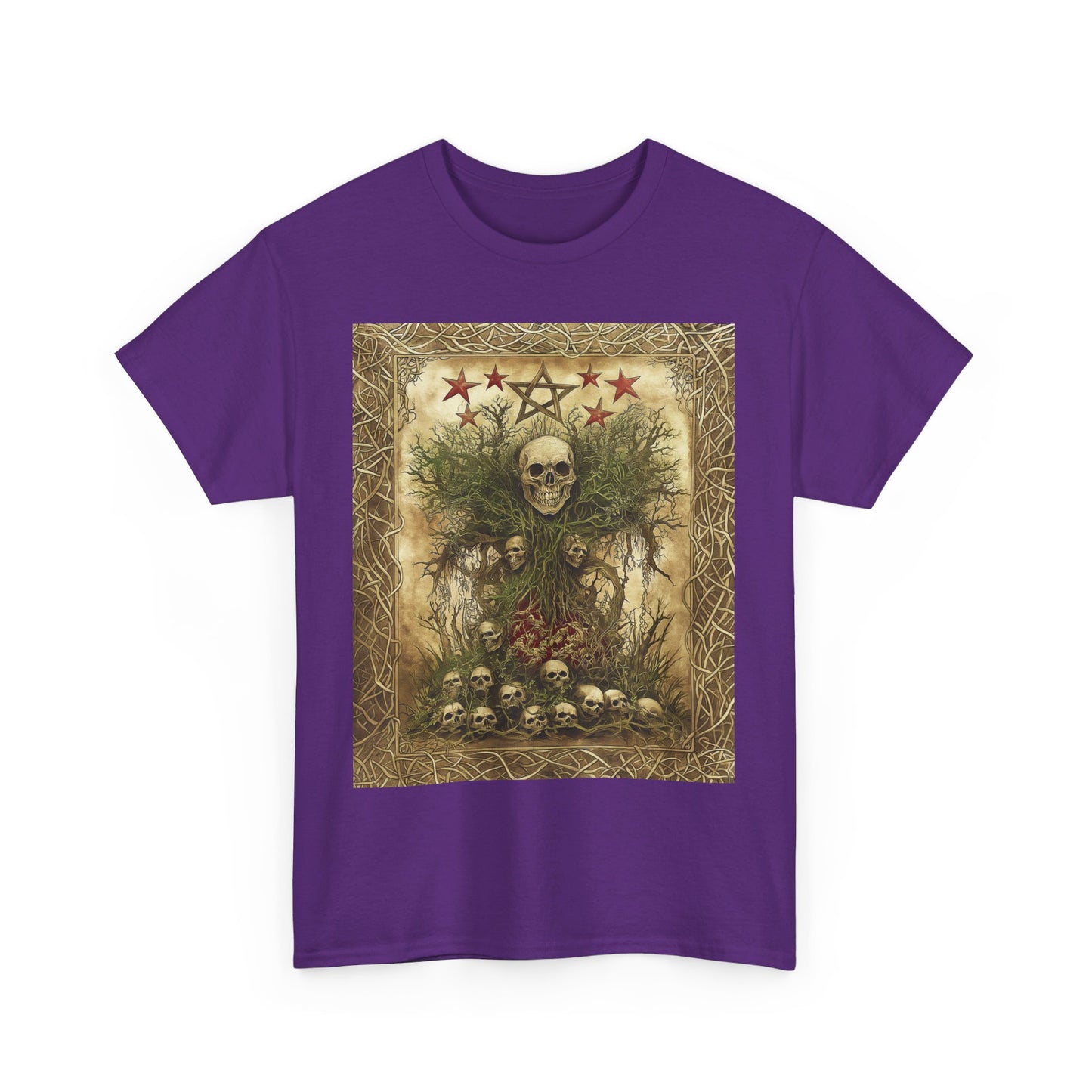 Fitzboyzprintz "Necromancer's Grove" Unisex Heavy Cotton Graphic Tee