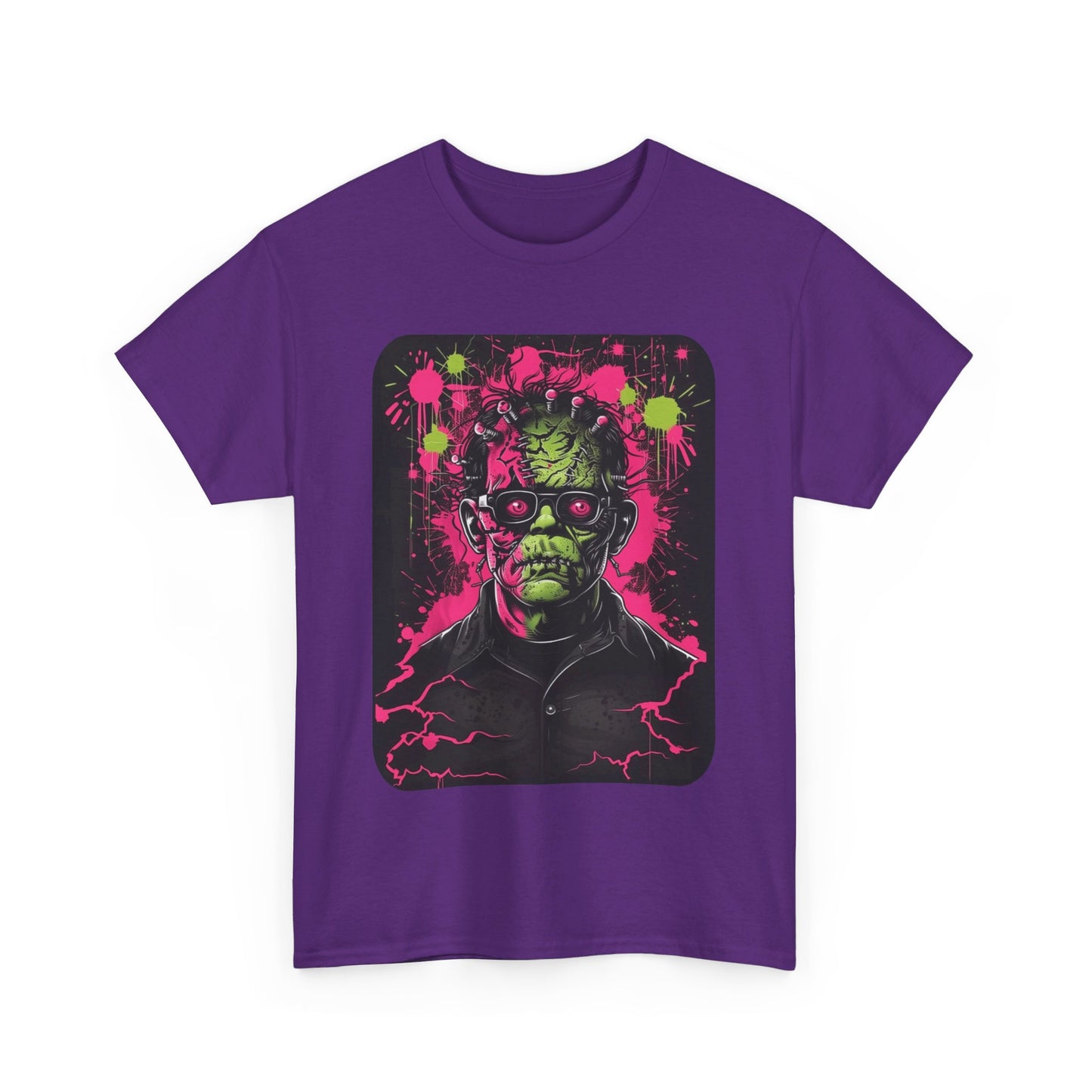 Fitzboyzprintz - Frankenstein's Monster Pop Art Unisex Heavy Cotton Tee