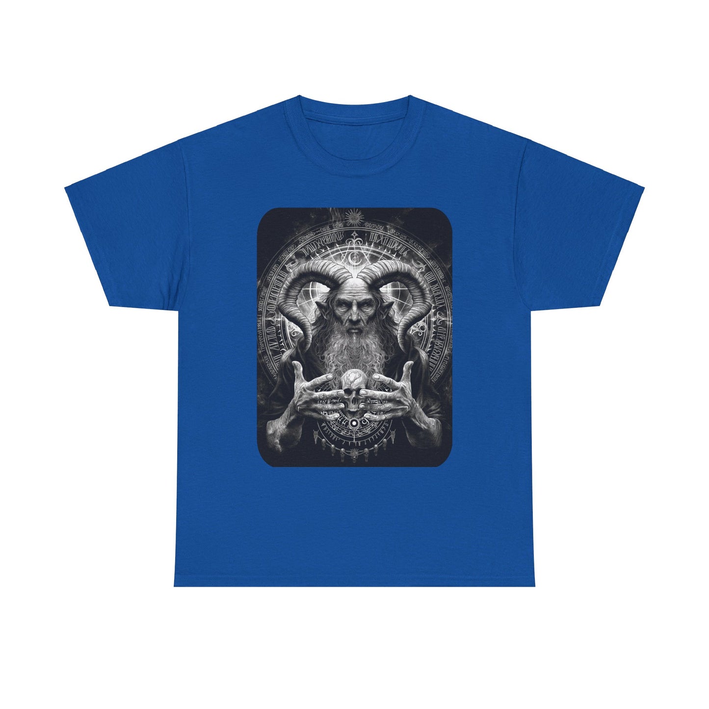 Fitzboyzprintz Devil's Meditation Unisex Heavy Cotton Tee