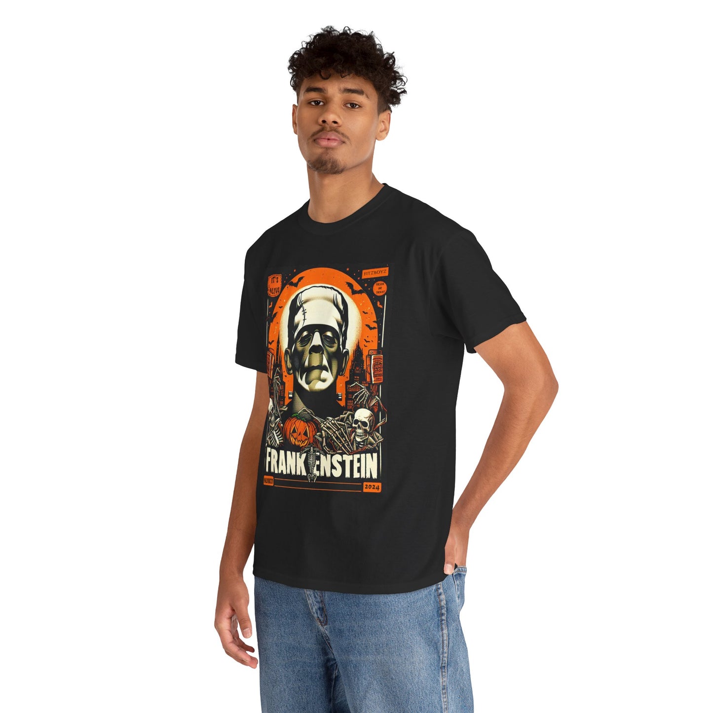 Fitzboyz 2024 halloween Exclusive Print Unisex Heavy Cotton Tee