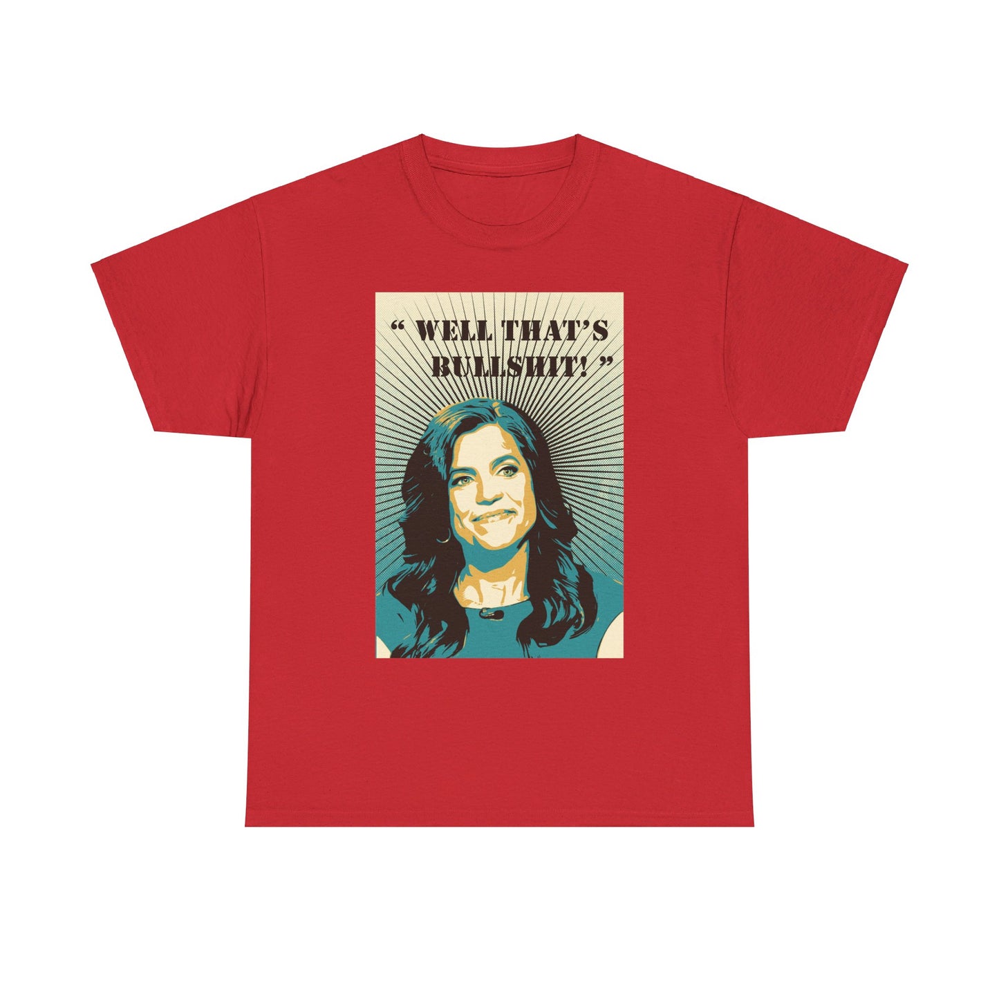 That's Bullshit Blue Unisex Heavy Cotton Tee