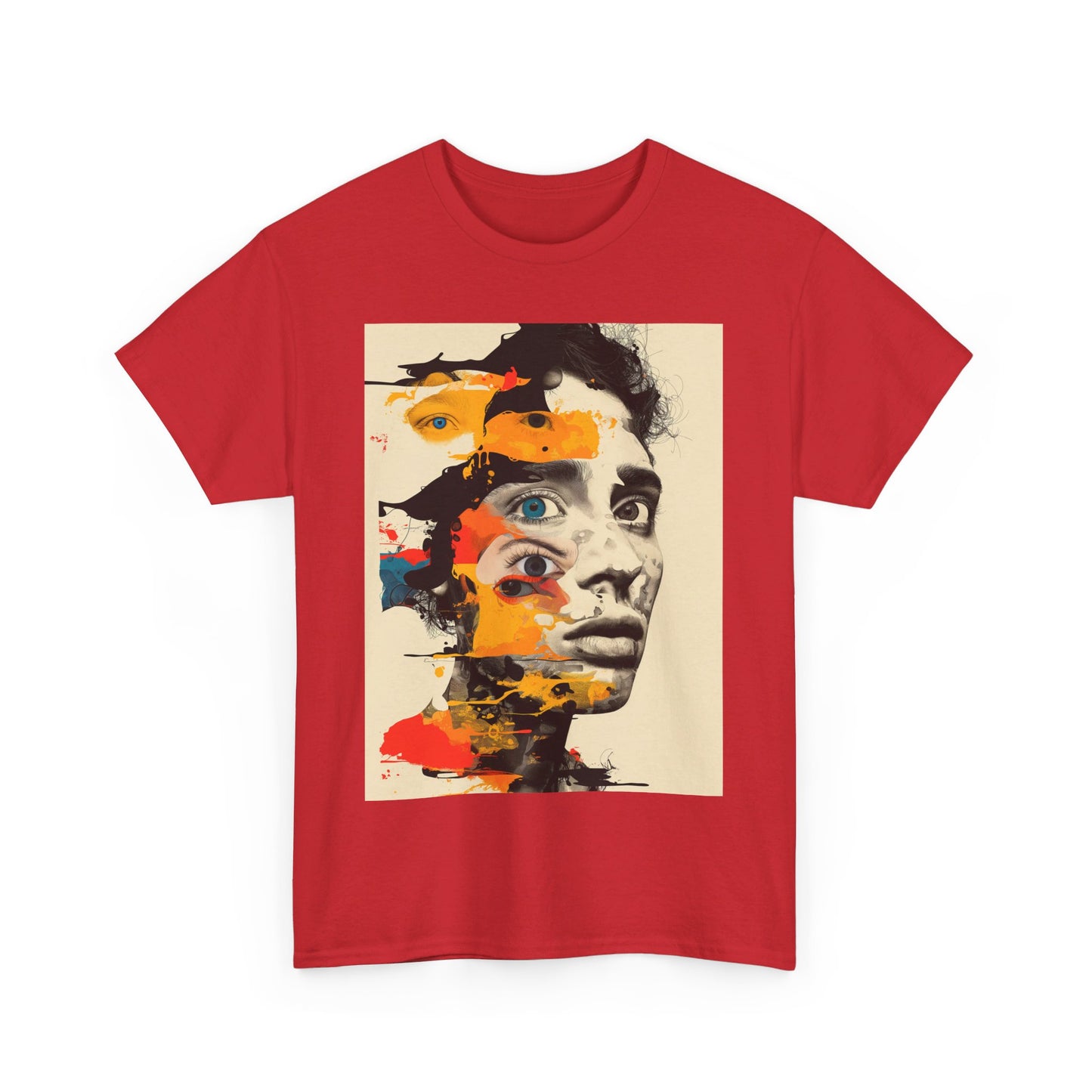 Multifaceted Gaze Unisex Heavy Cotton Graphic Tee