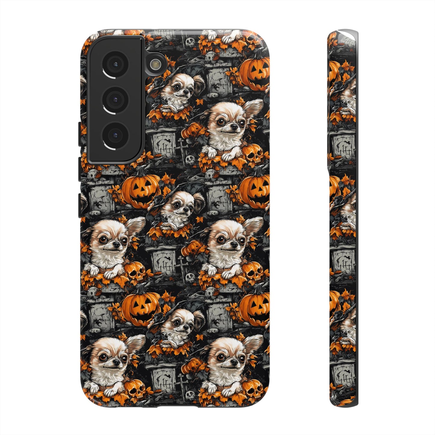 Happy Howl-O-Ween Chihuahua Tough Case
