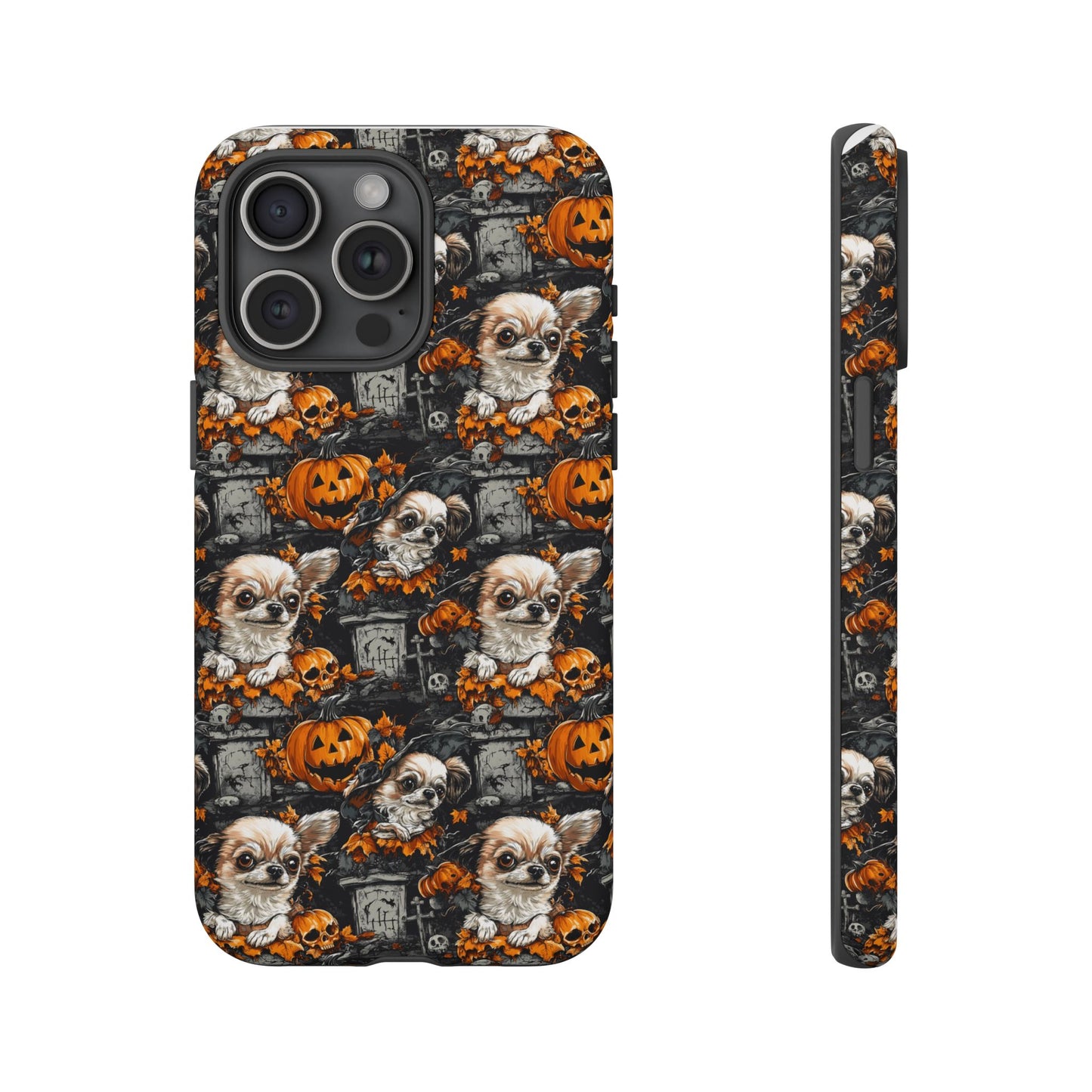 Happy Howl-O-Ween Chihuahua Tough Case