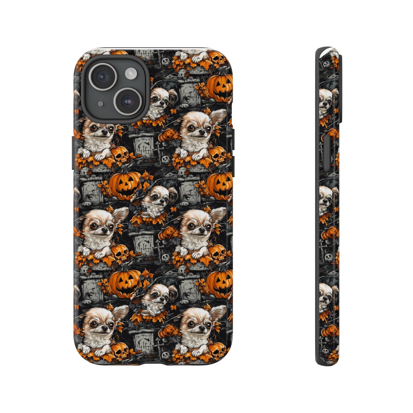 Happy Howl-O-Ween Chihuahua Tough Case