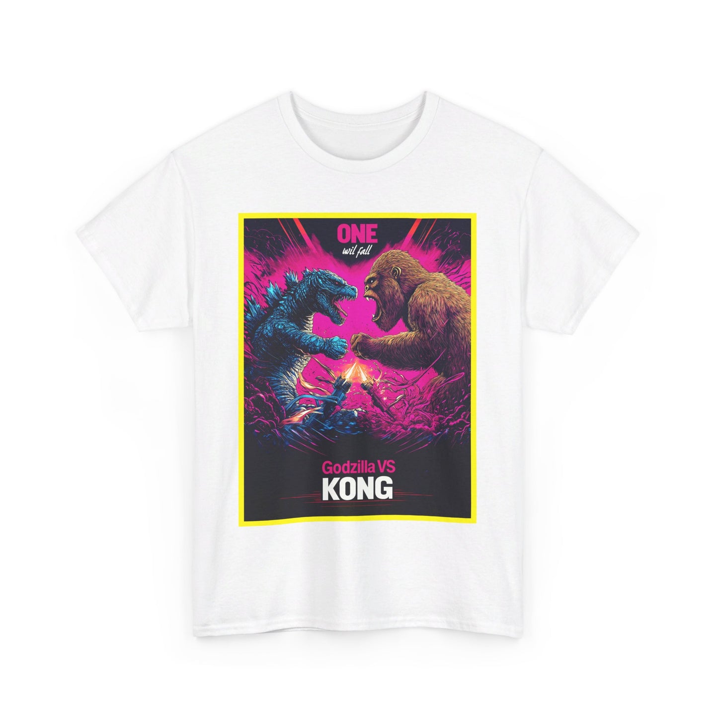 Zilla VS Kong Unisex Heavy Cotton Tee