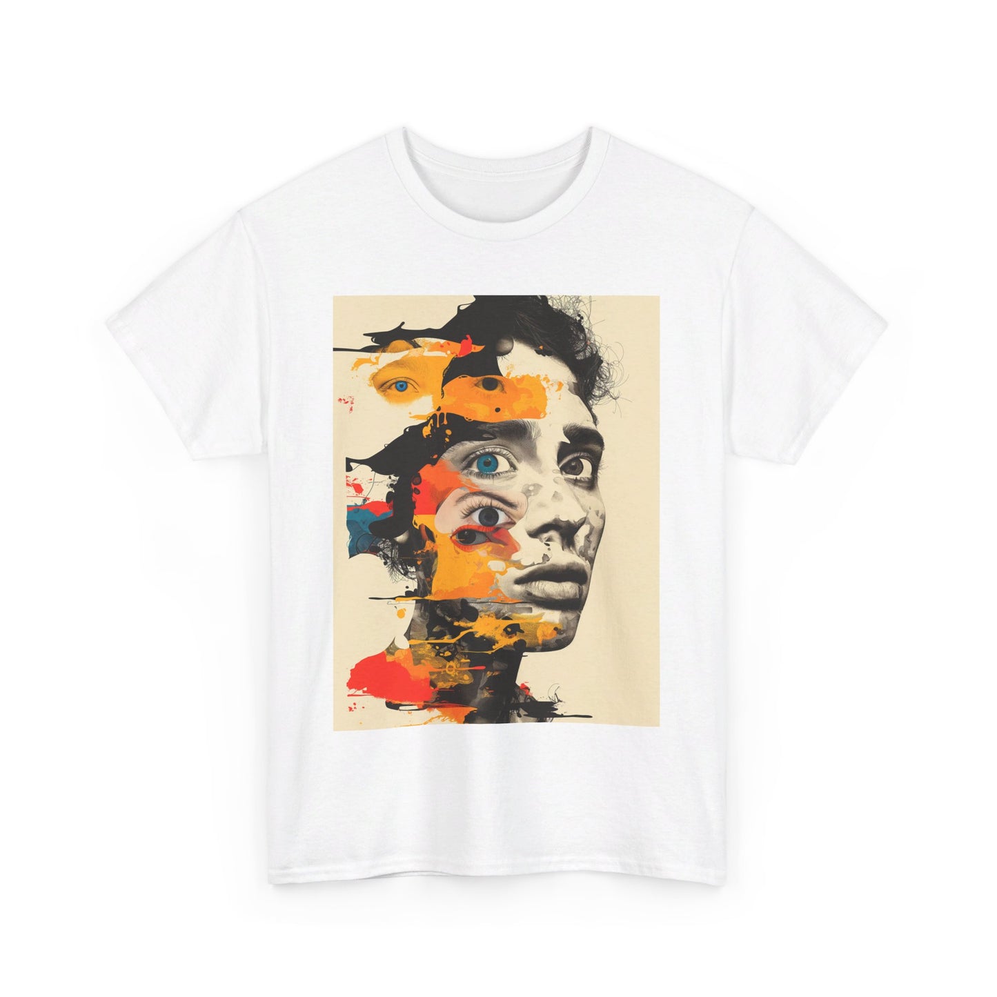Multifaceted Gaze Unisex Heavy Cotton Graphic Tee