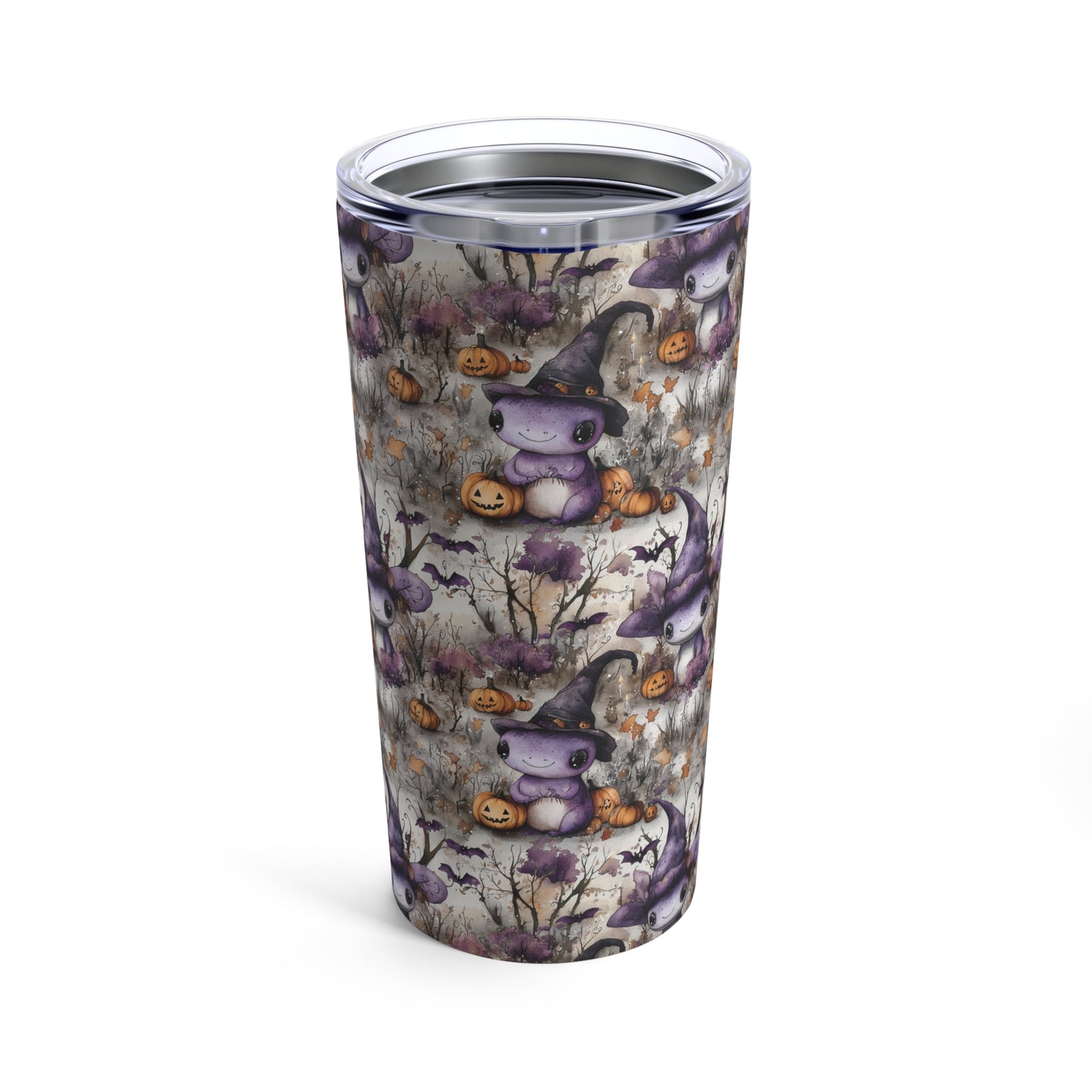 Axolotl Halloween Tumbler 20oz