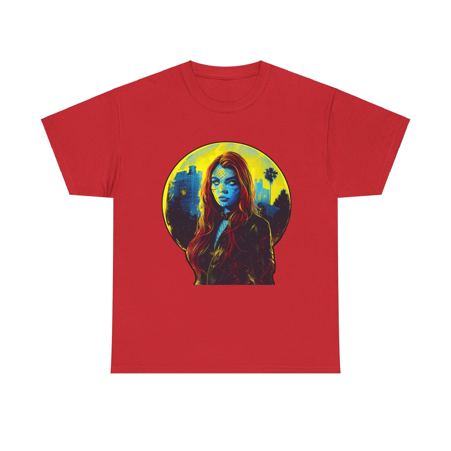 Fitzboyzprintz - Trouble in the City Unisex Heavy Cotton  Graphic Tee