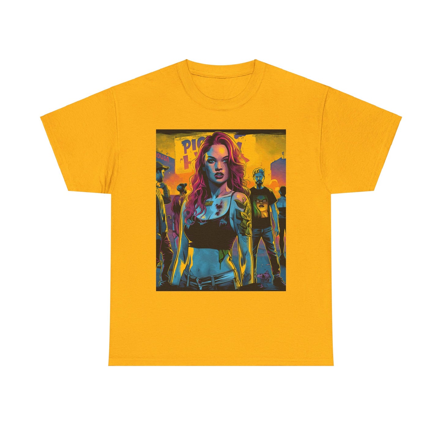 Fitzboyzprintz - Rebel Stance Unisex Heavy Cotton Graphic Tee