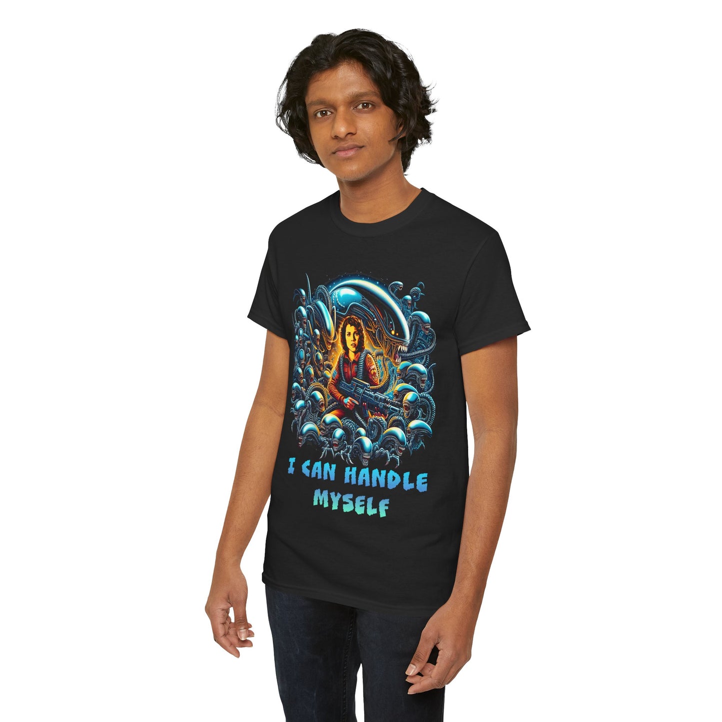 I Can Handle Myself Unisex Heavy Cotton Tee