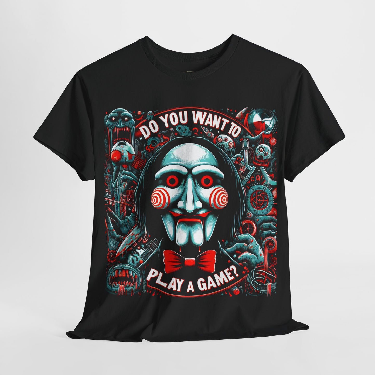 Do You Want To Play A Game Unisex Heavy Cotton Tee