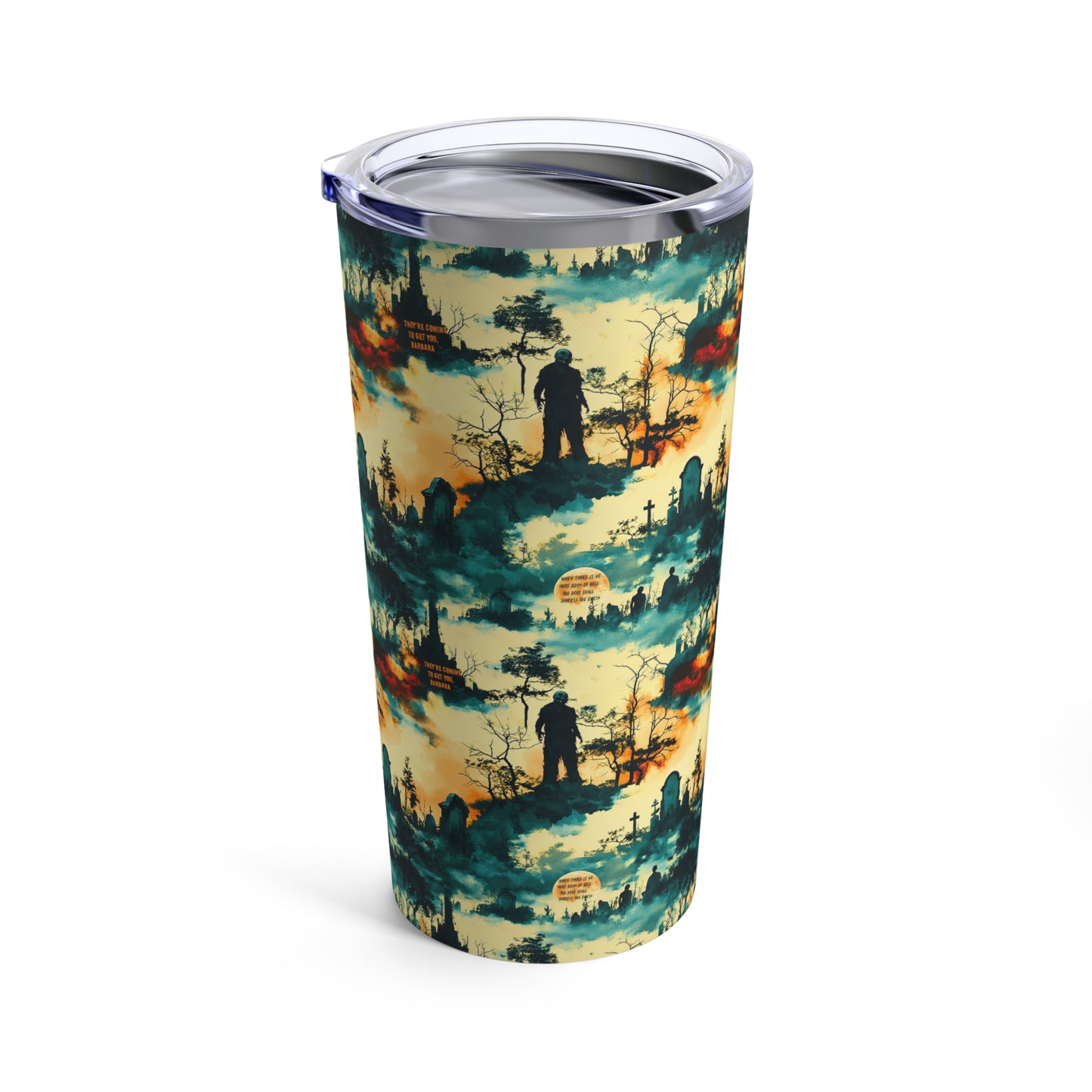 Fitzboyz Halloween 2024 The Dead Walk Tumbler 20oz