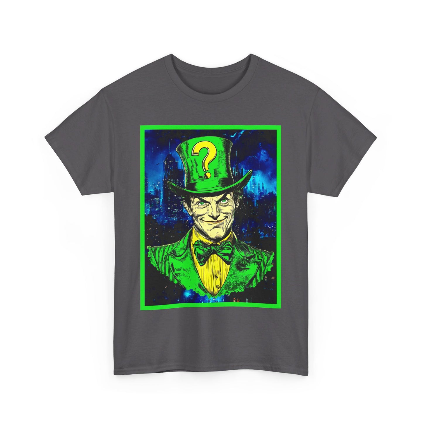 riddle me this Unisex Heavy Cotton Tee