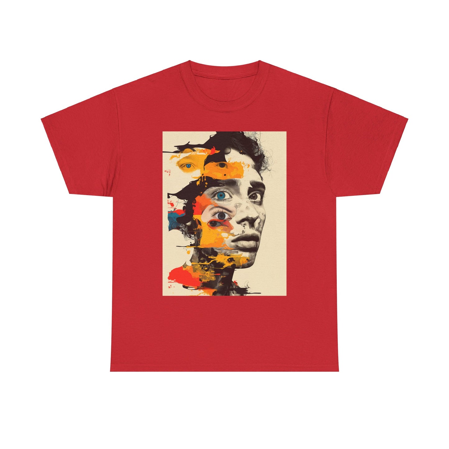 Multifaceted Gaze Unisex Heavy Cotton Graphic Tee