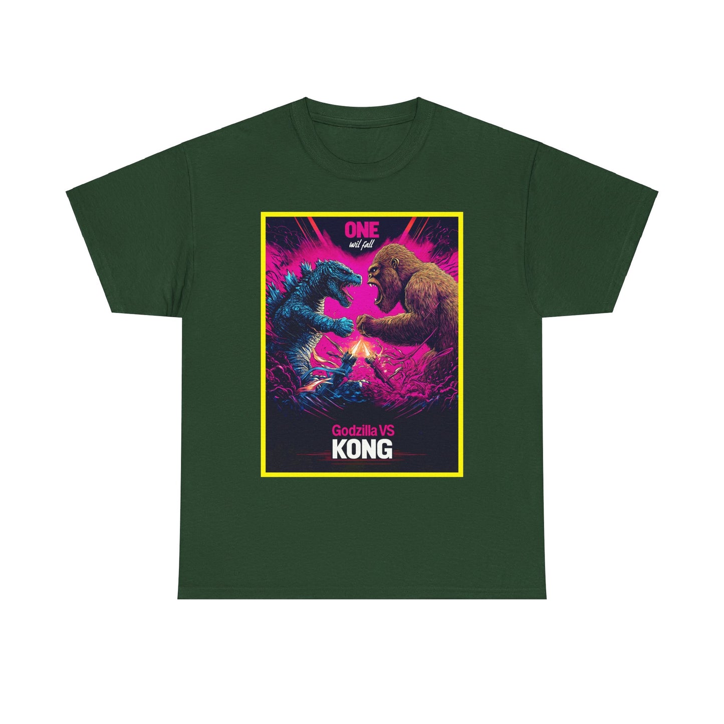 Zilla VS Kong Unisex Heavy Cotton Tee