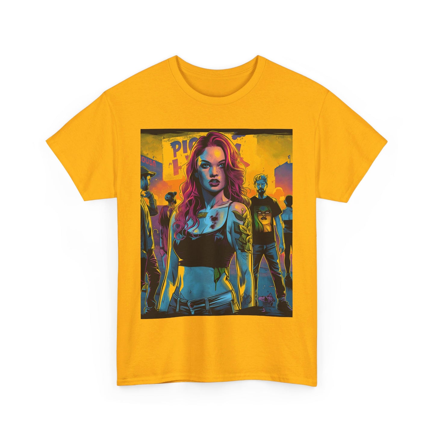 Fitzboyzprintz - Rebel Stance Unisex Heavy Cotton Graphic Tee