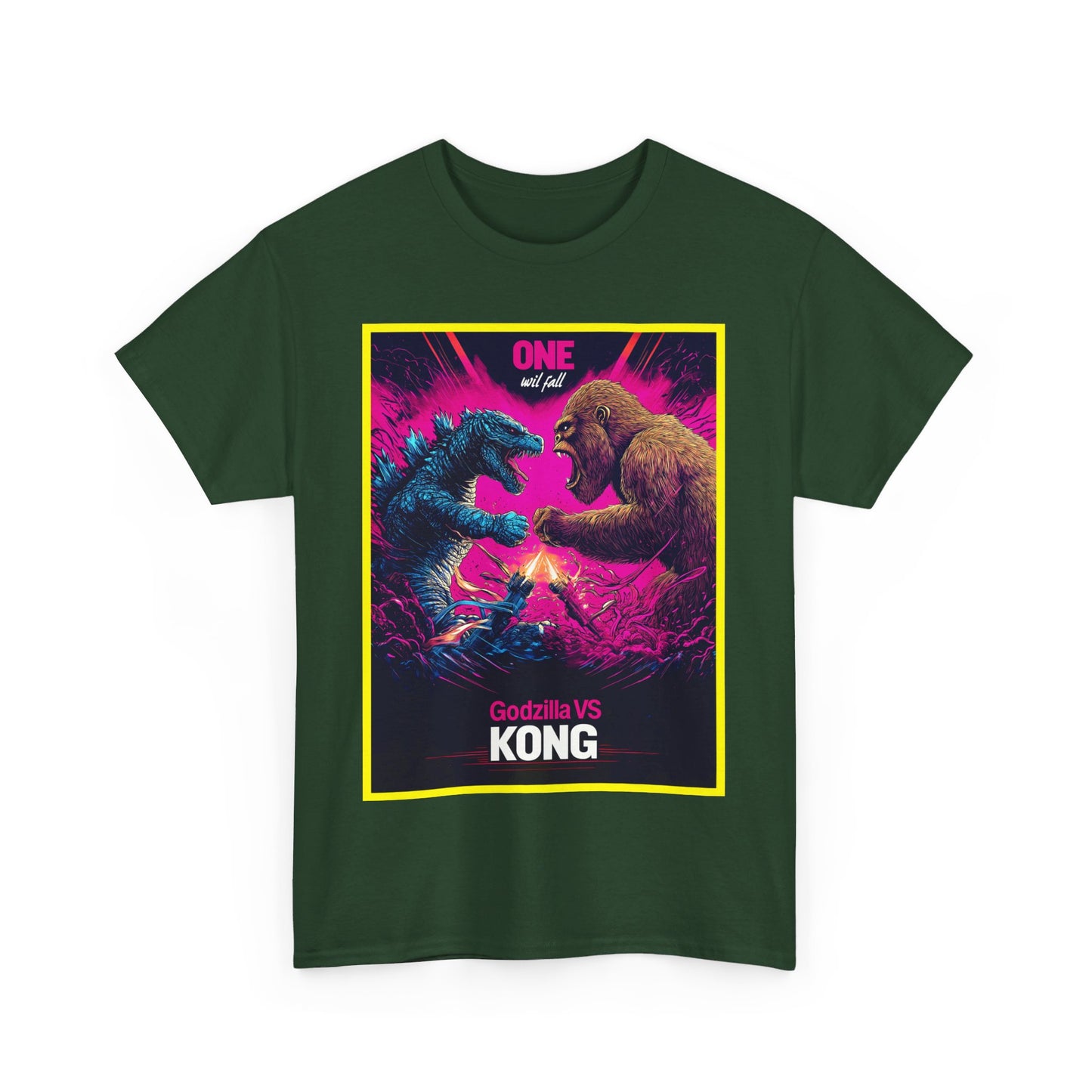 Zilla VS Kong Unisex Heavy Cotton Tee