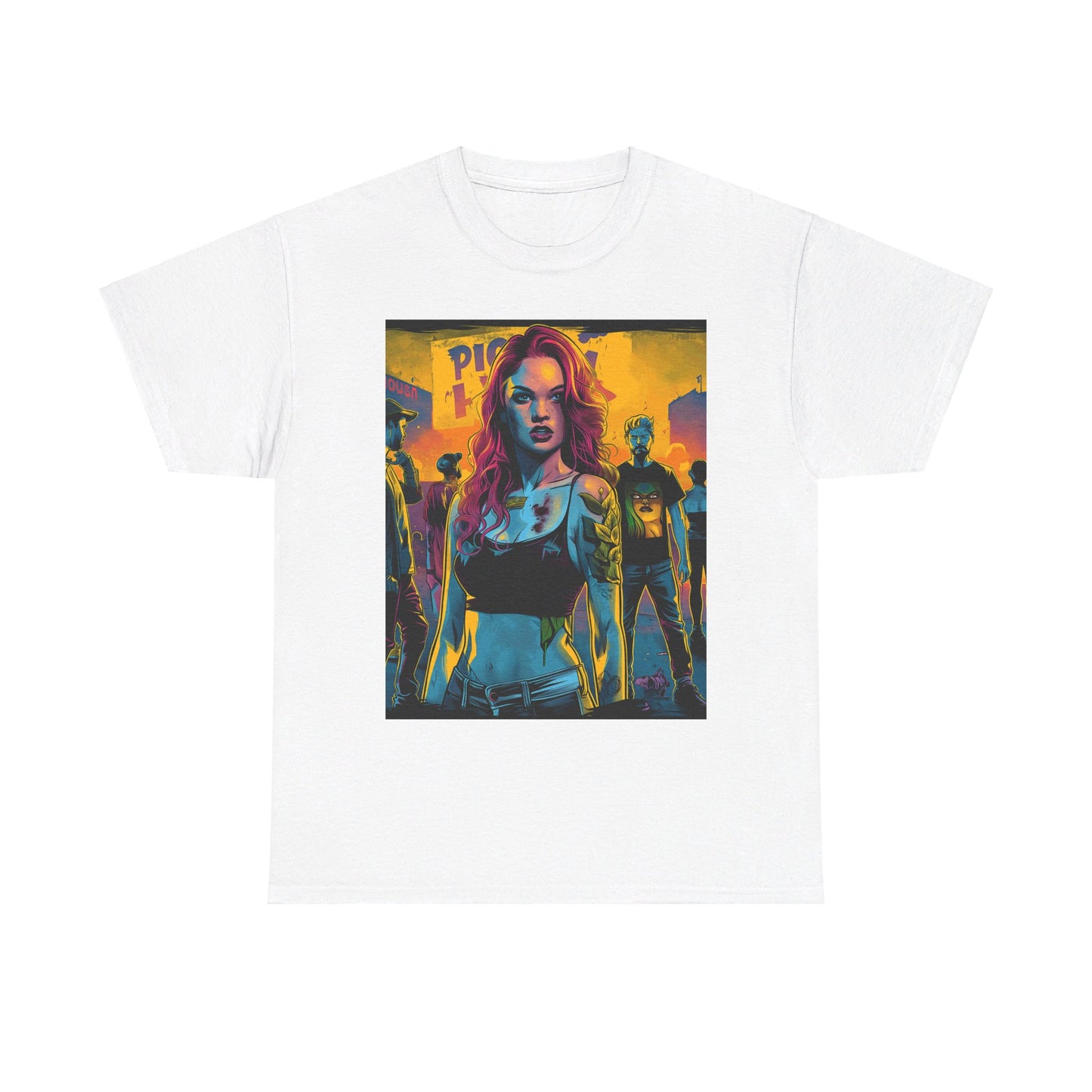 Fitzboyzprintz - Rebel Stance Unisex Heavy Cotton Graphic Tee