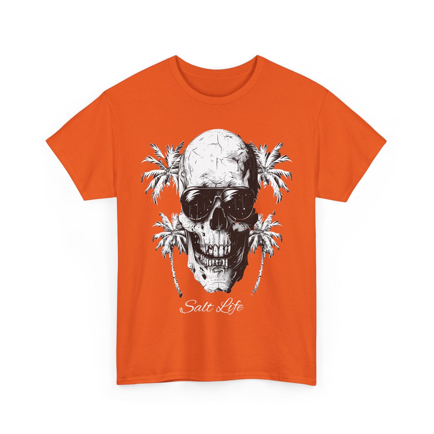 Salt Life Skull Beach Vibes Unisex Heavy Cotton Tee