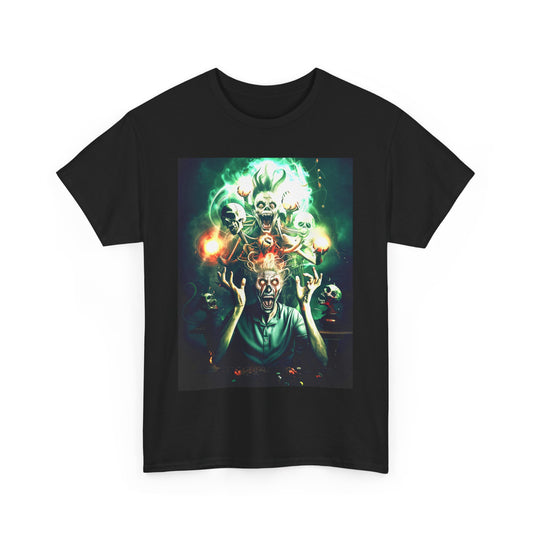 Fitzboyzprintz - Inner Demons Unisex Fashion Heavy Cotton Fabric Casual Tee Shirt