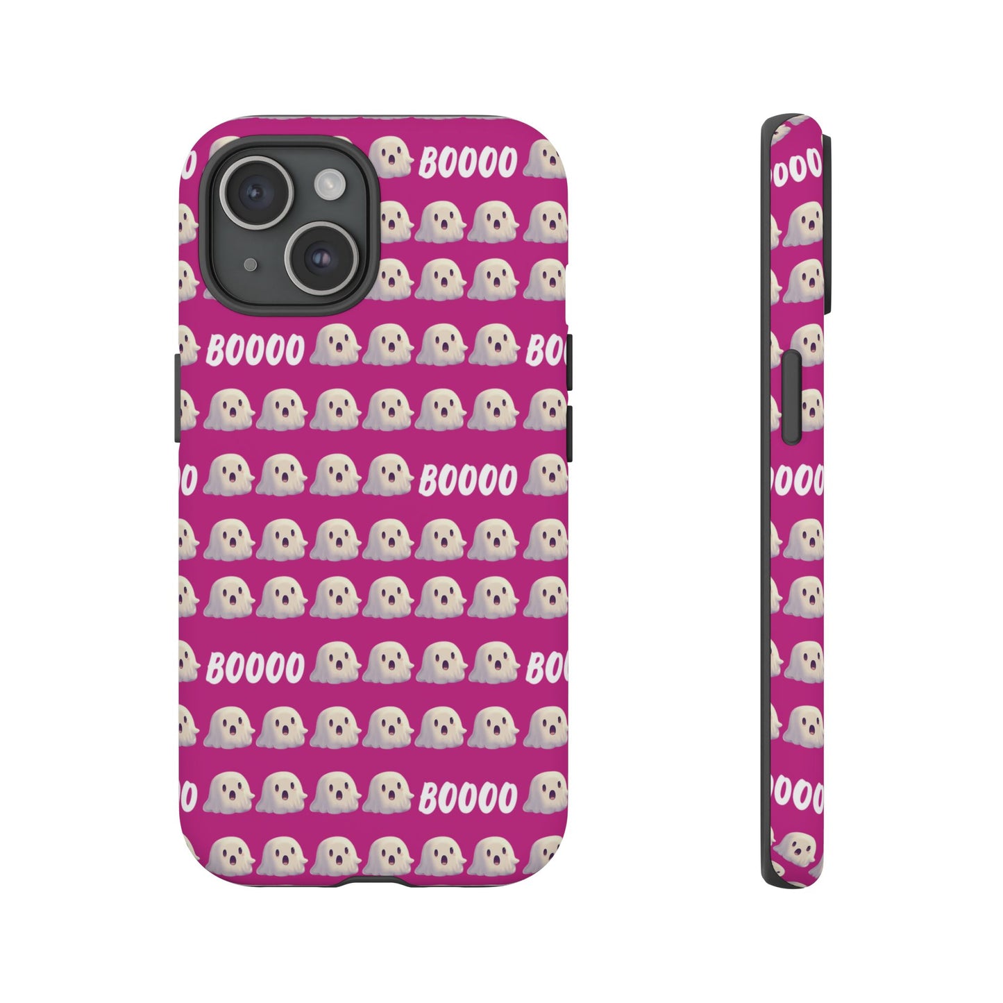 Pink Halloween Ghost Boos Tough Cases