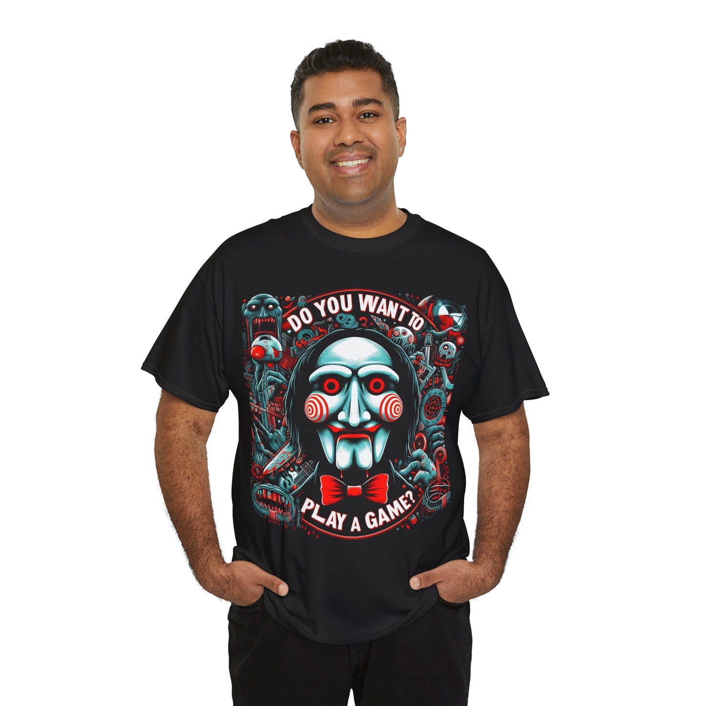 Do You Want To Play A Game Unisex Heavy Cotton Tee