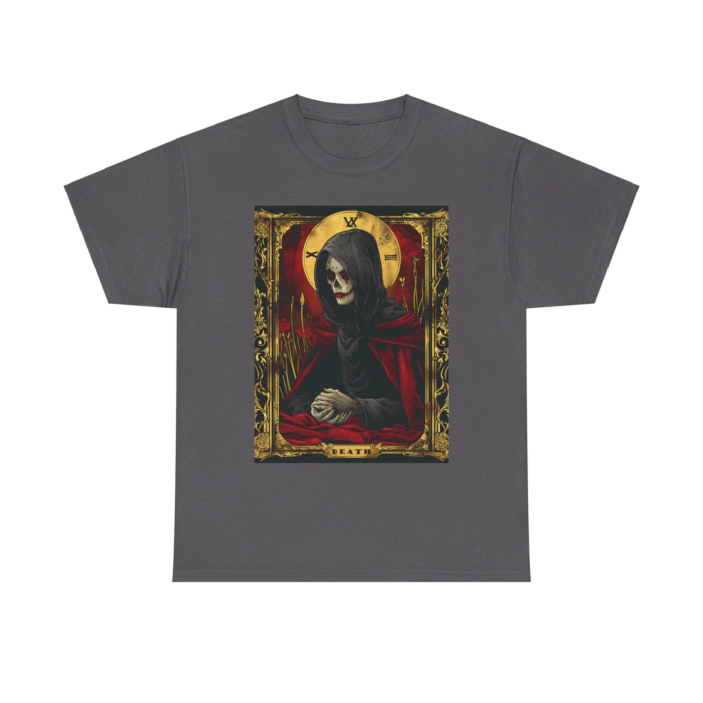 Fitzboyzprintz - Death Tarot Card Unisex Heavy Cotton Shirt