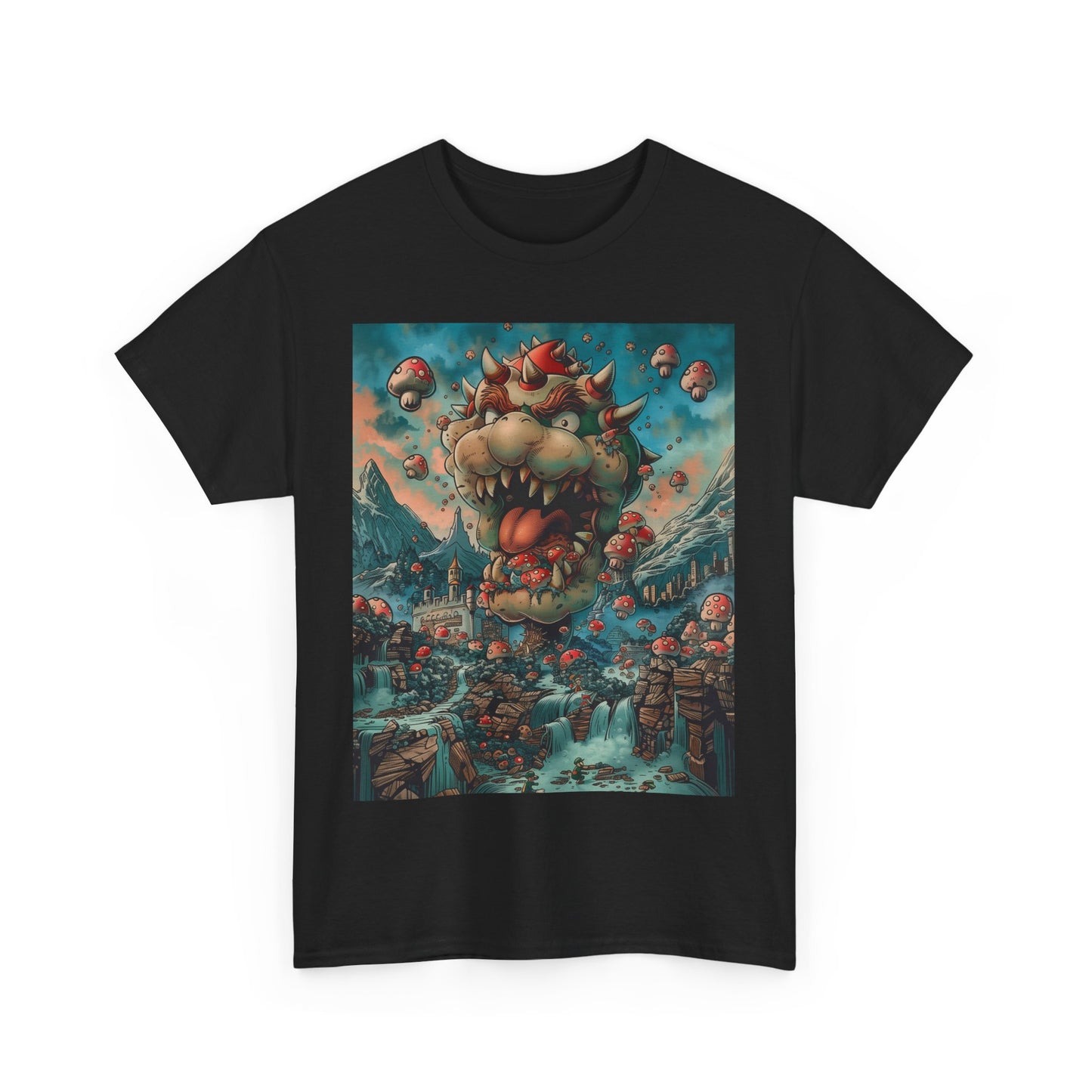 Fitzboyzprintz Lizard King Keep Unisex Fashion Heavy Cotton Fabric Tee Shirt