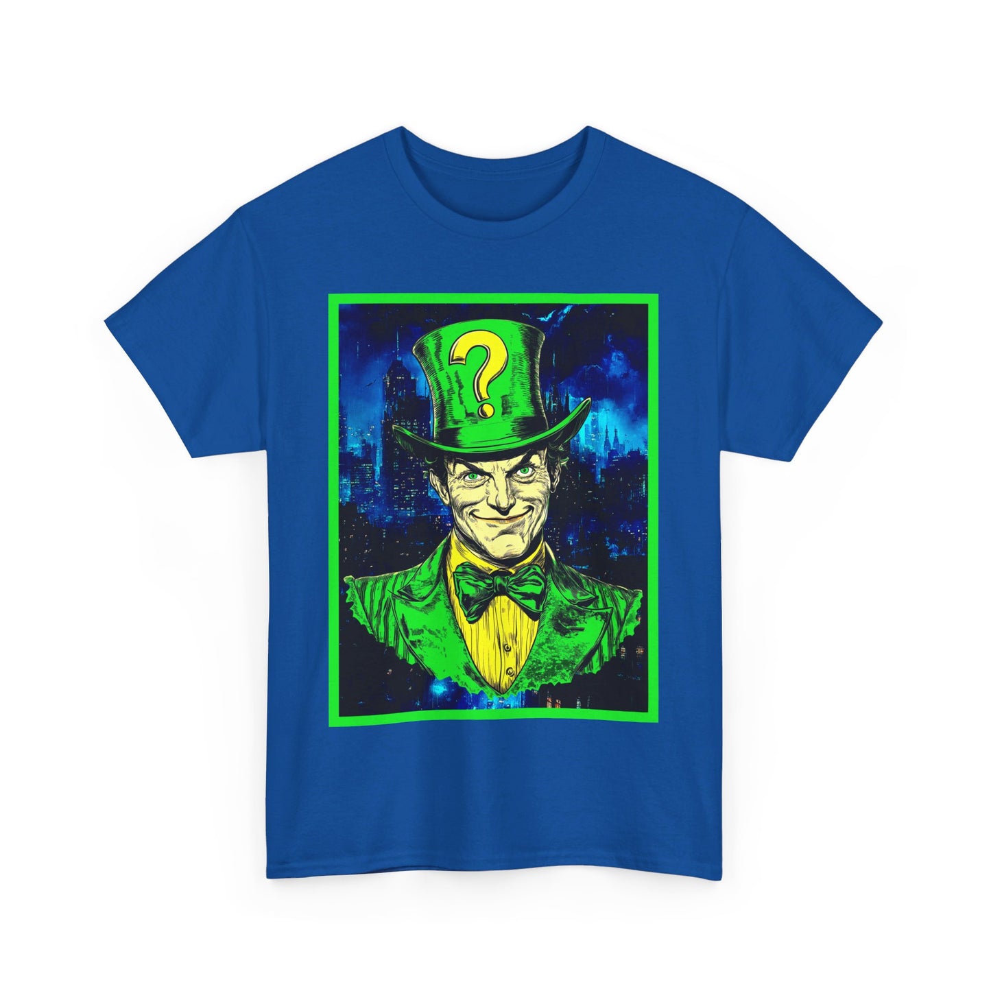 riddle me this Unisex Heavy Cotton Tee