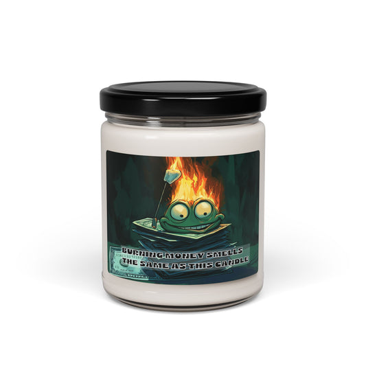 Burning money smells the same as this candle Scented Soy Candle, 9oz