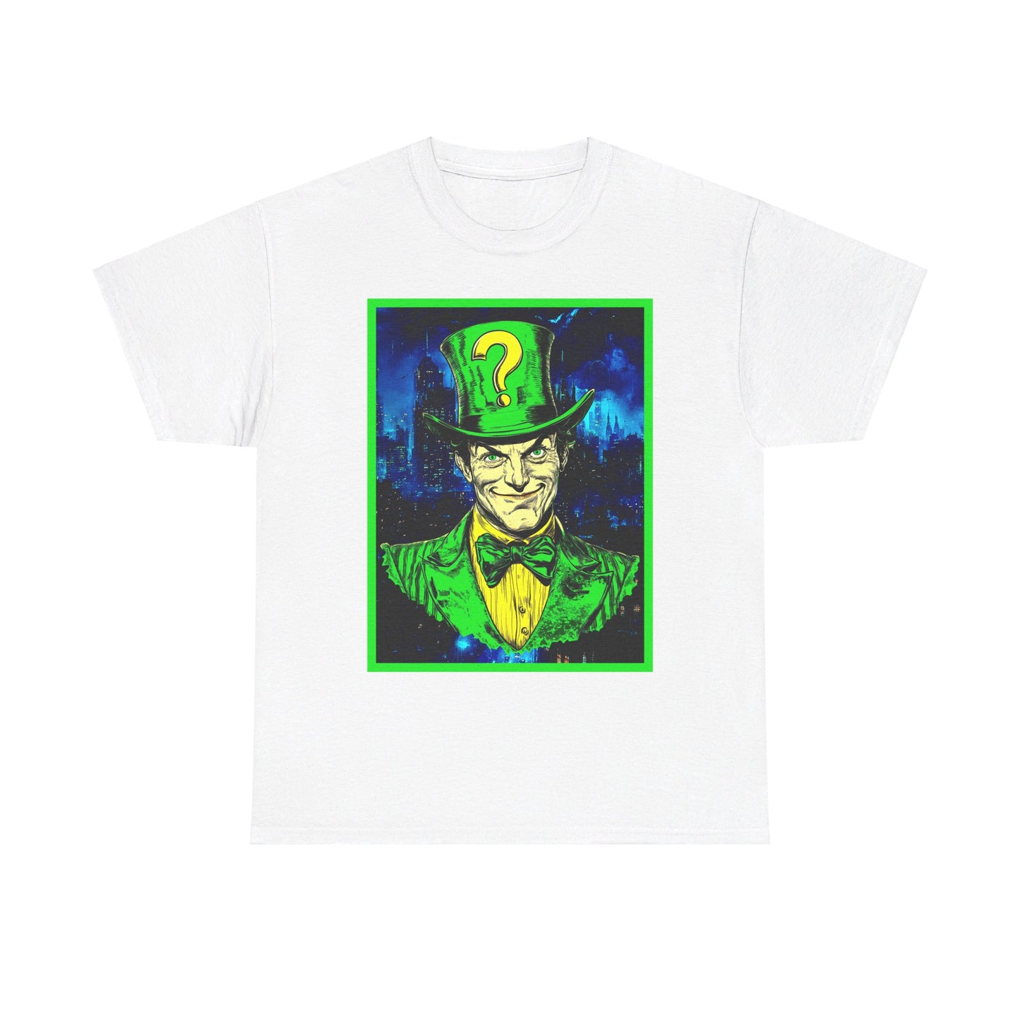 riddle me this Unisex Heavy Cotton Tee