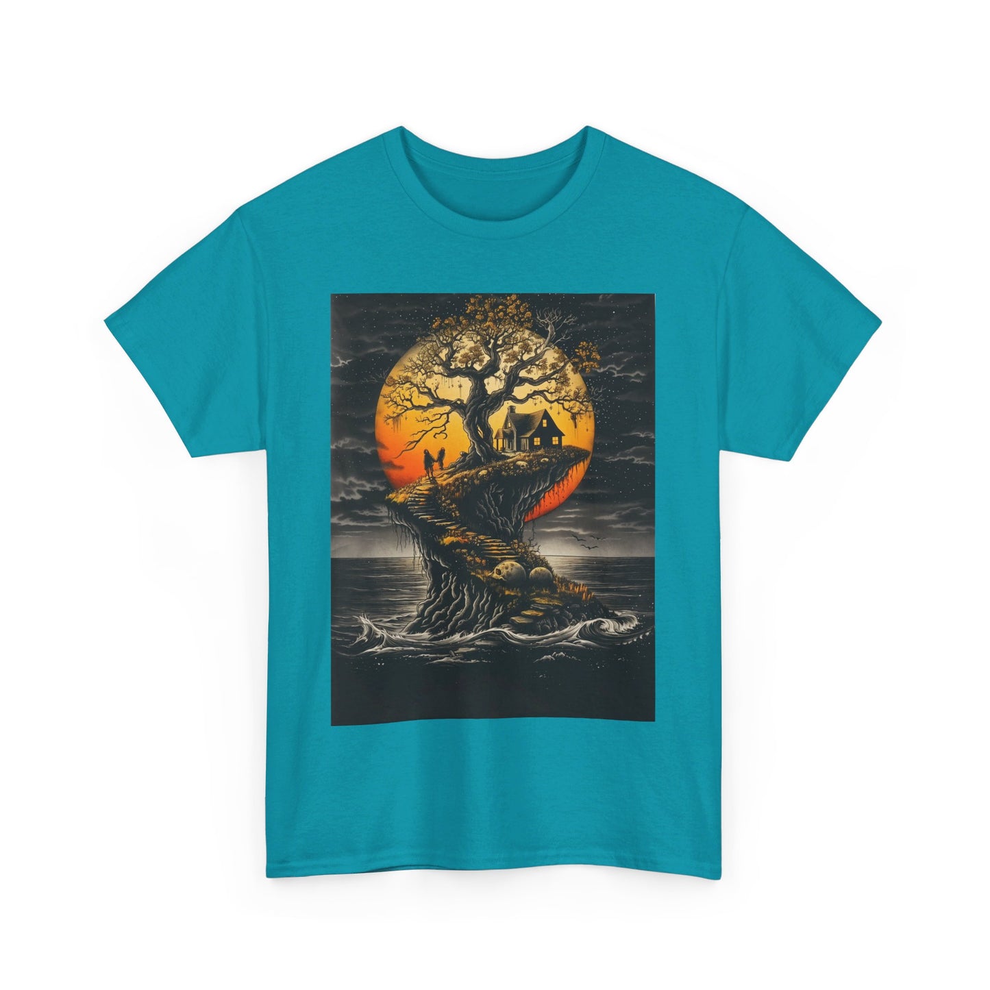 Fitzboyzprintz Mystic Tree Unisex Heavy Cotton Graphic Tee