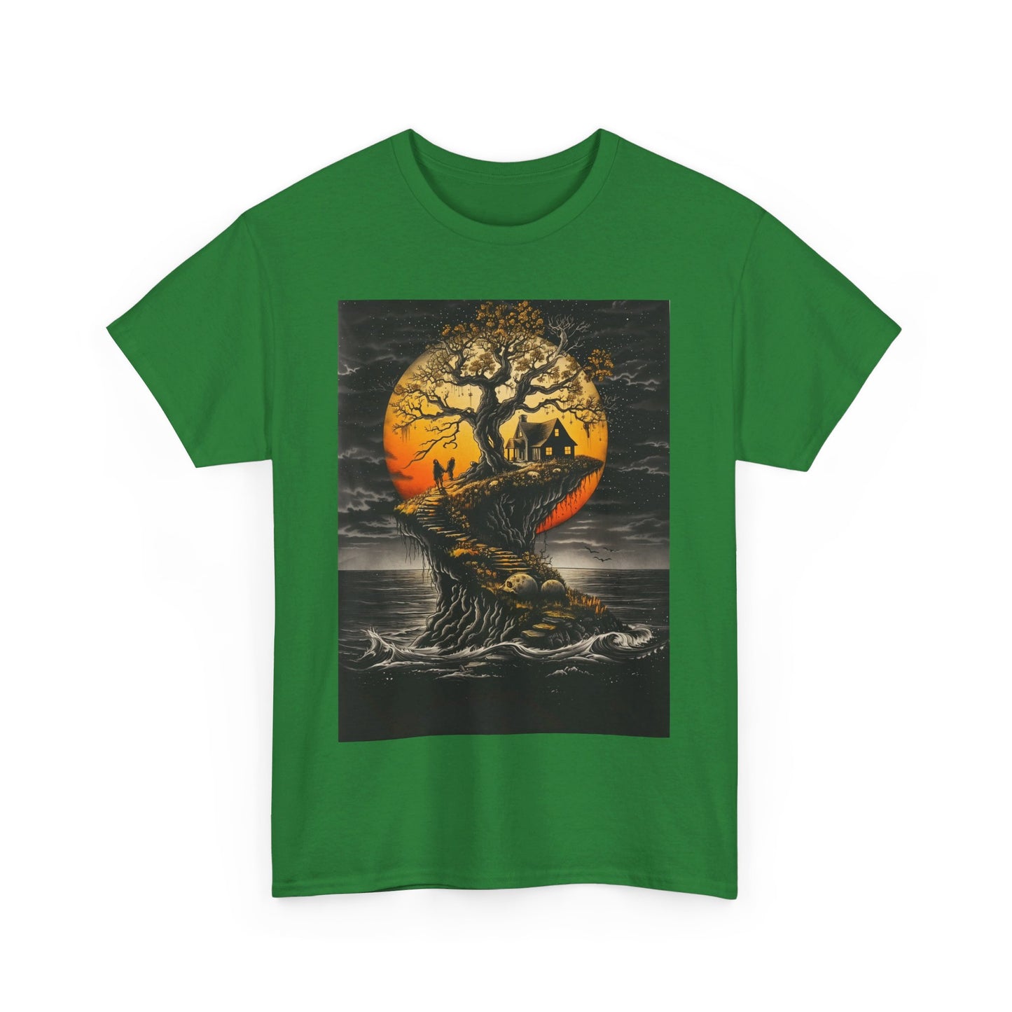 Fitzboyzprintz Mystic Tree Unisex Heavy Cotton Graphic Tee