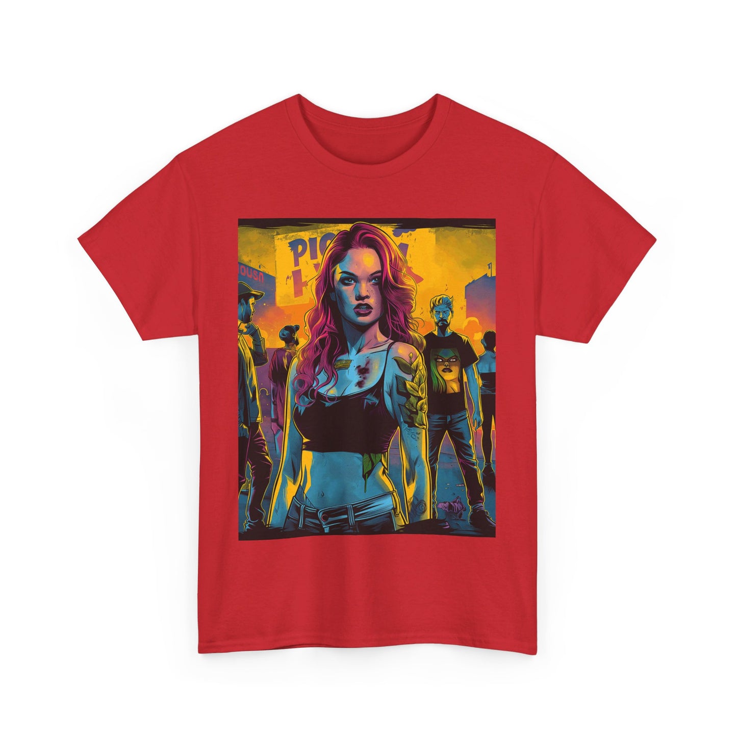 Fitzboyzprintz - Rebel Stance Unisex Heavy Cotton Graphic Tee